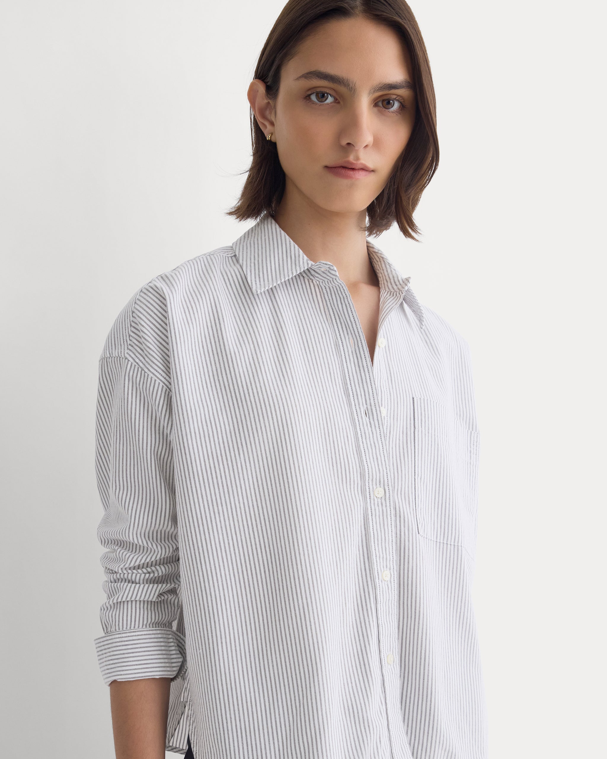 Oxford Boyfriend Shirt | White