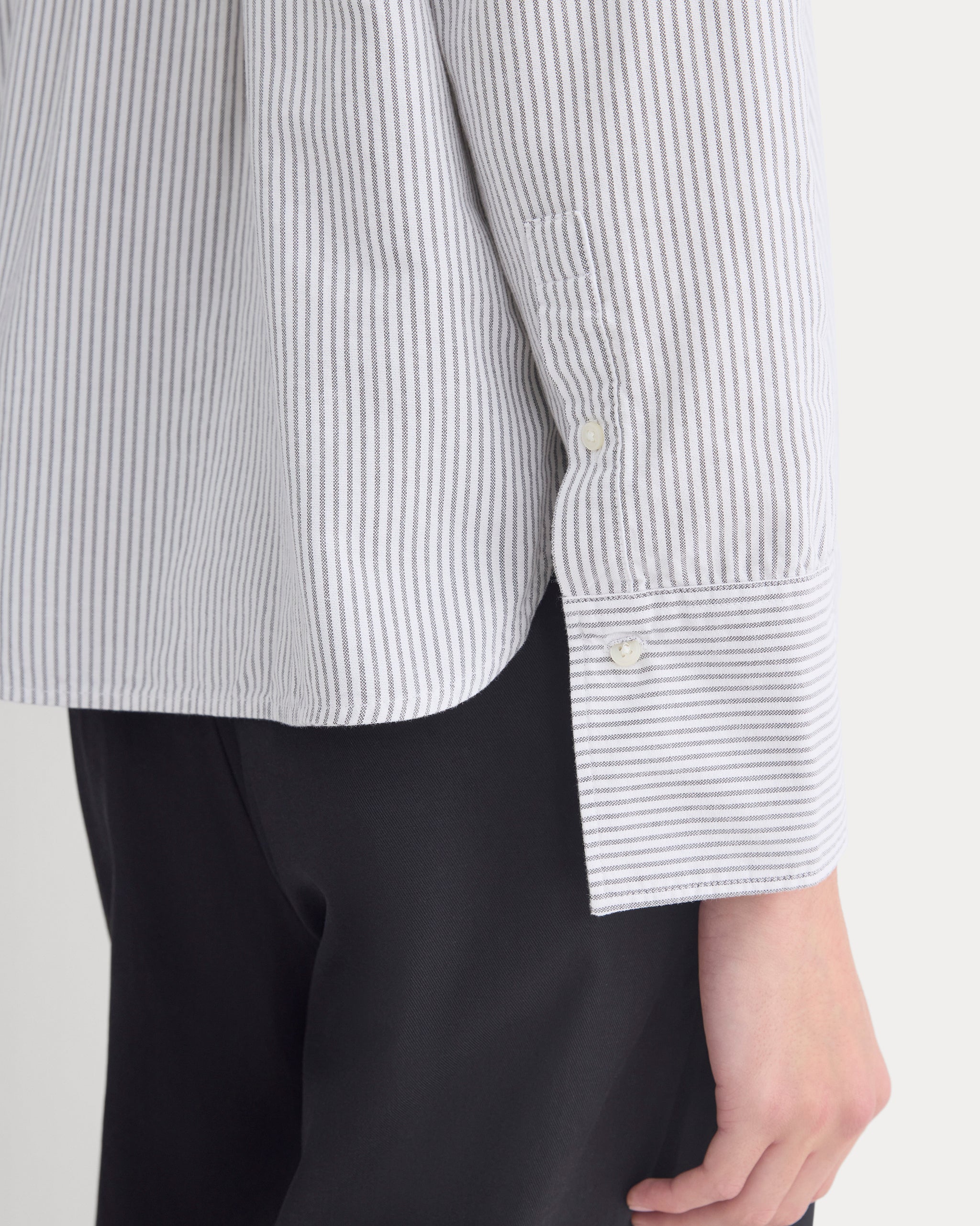Oxford Boyfriend Shirt | White