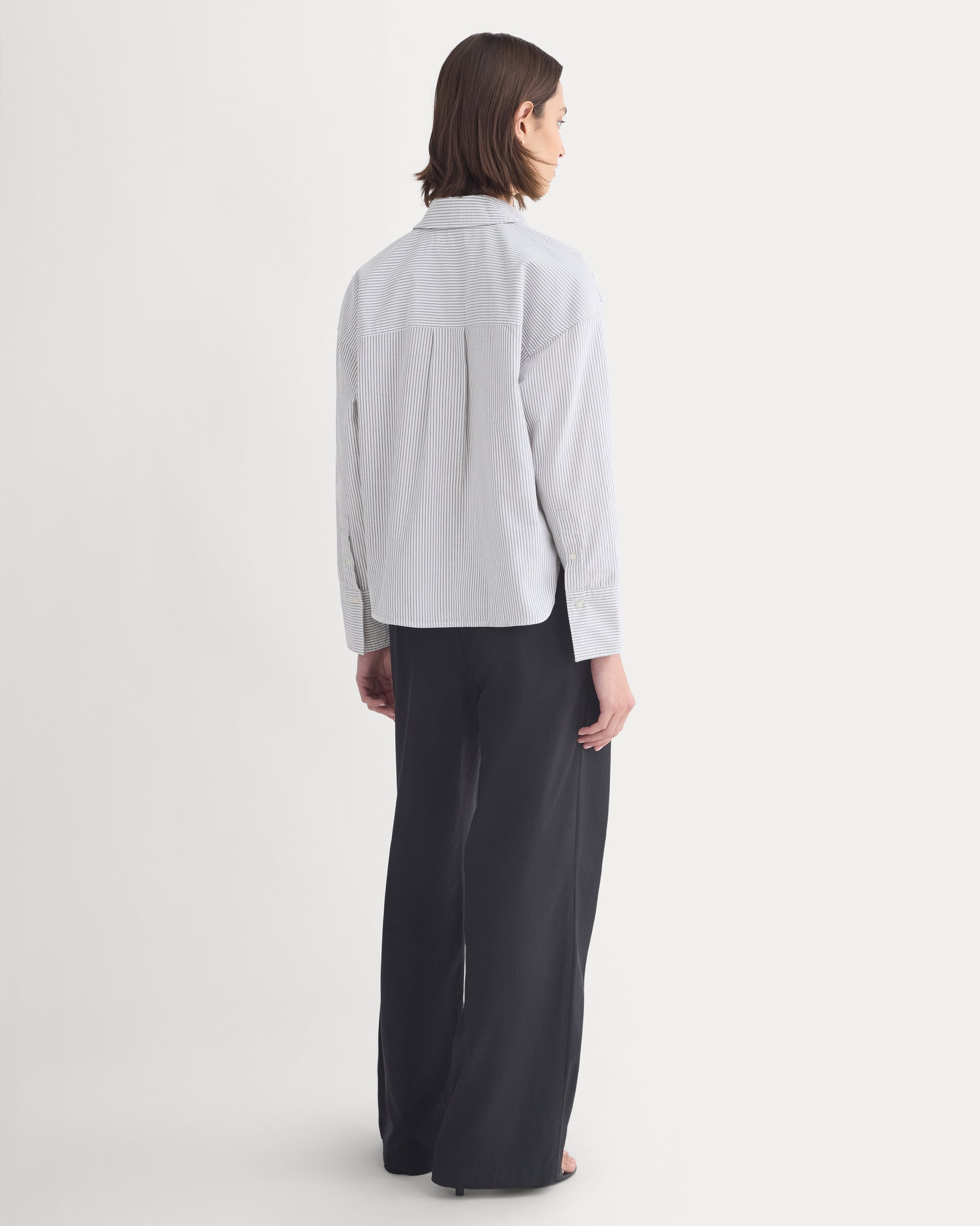 Oxford Boyfriend Shirt | White