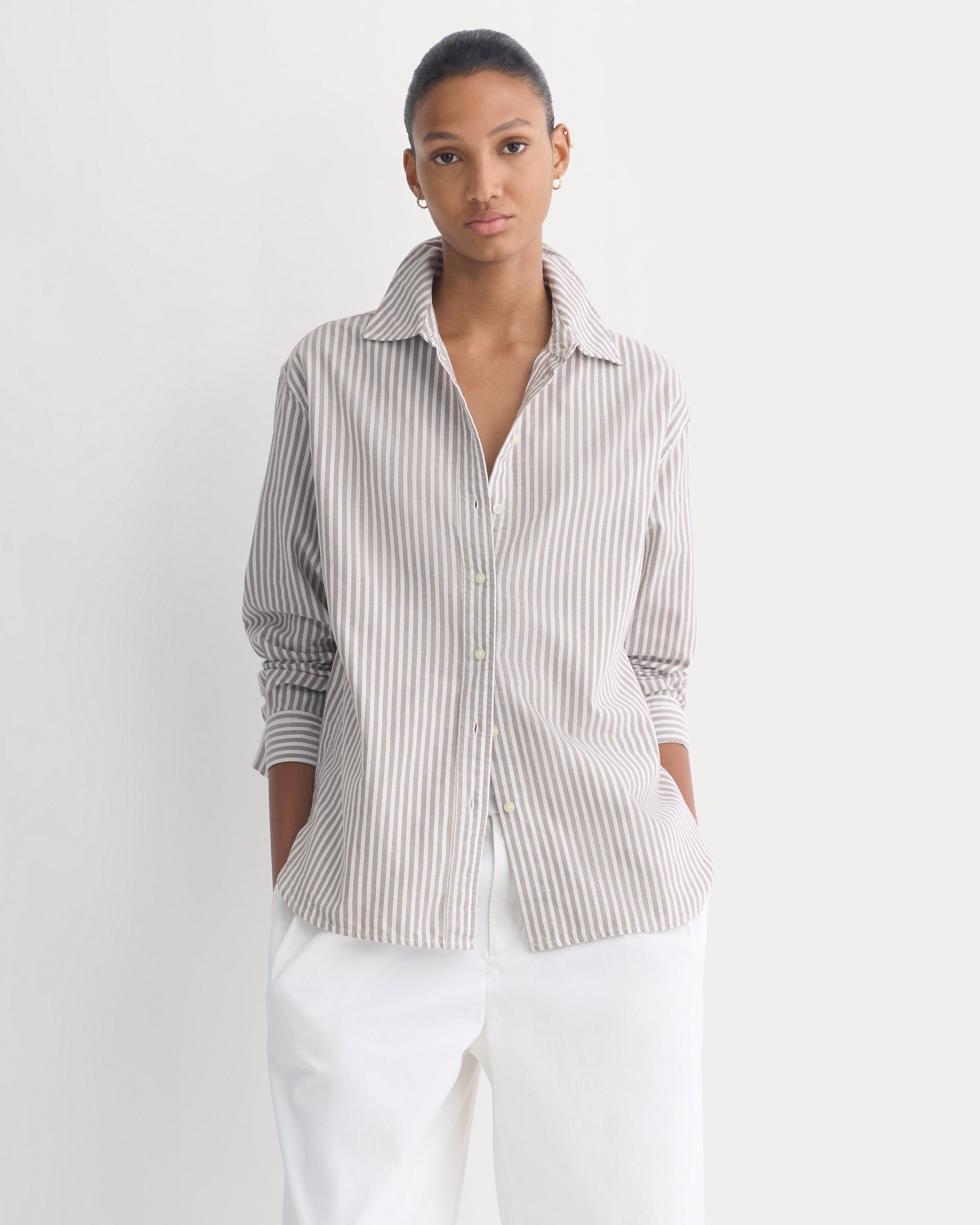 Everyday Oxford Shirt | Brown