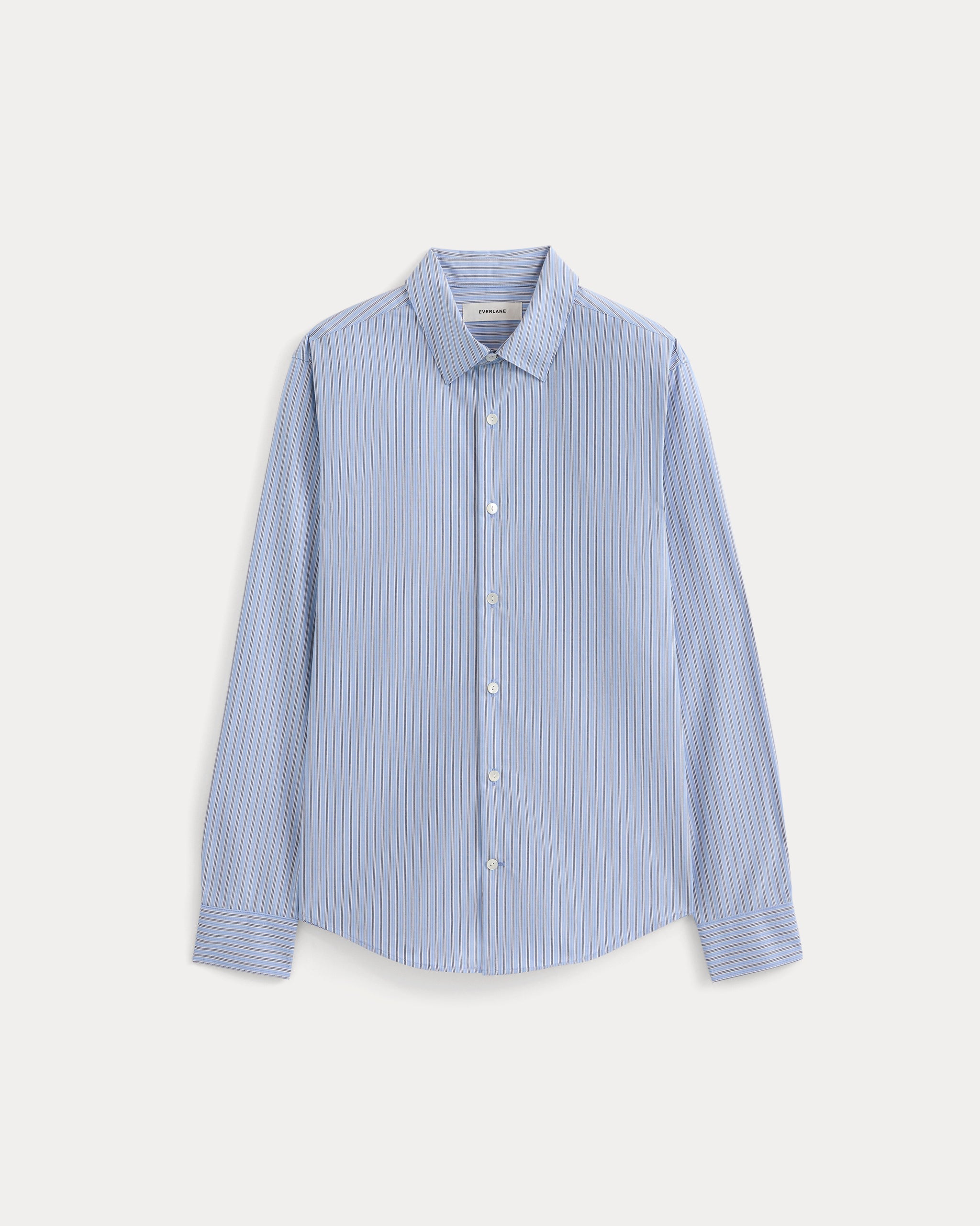 Slim-Fit Poplin Shirt | True Navy