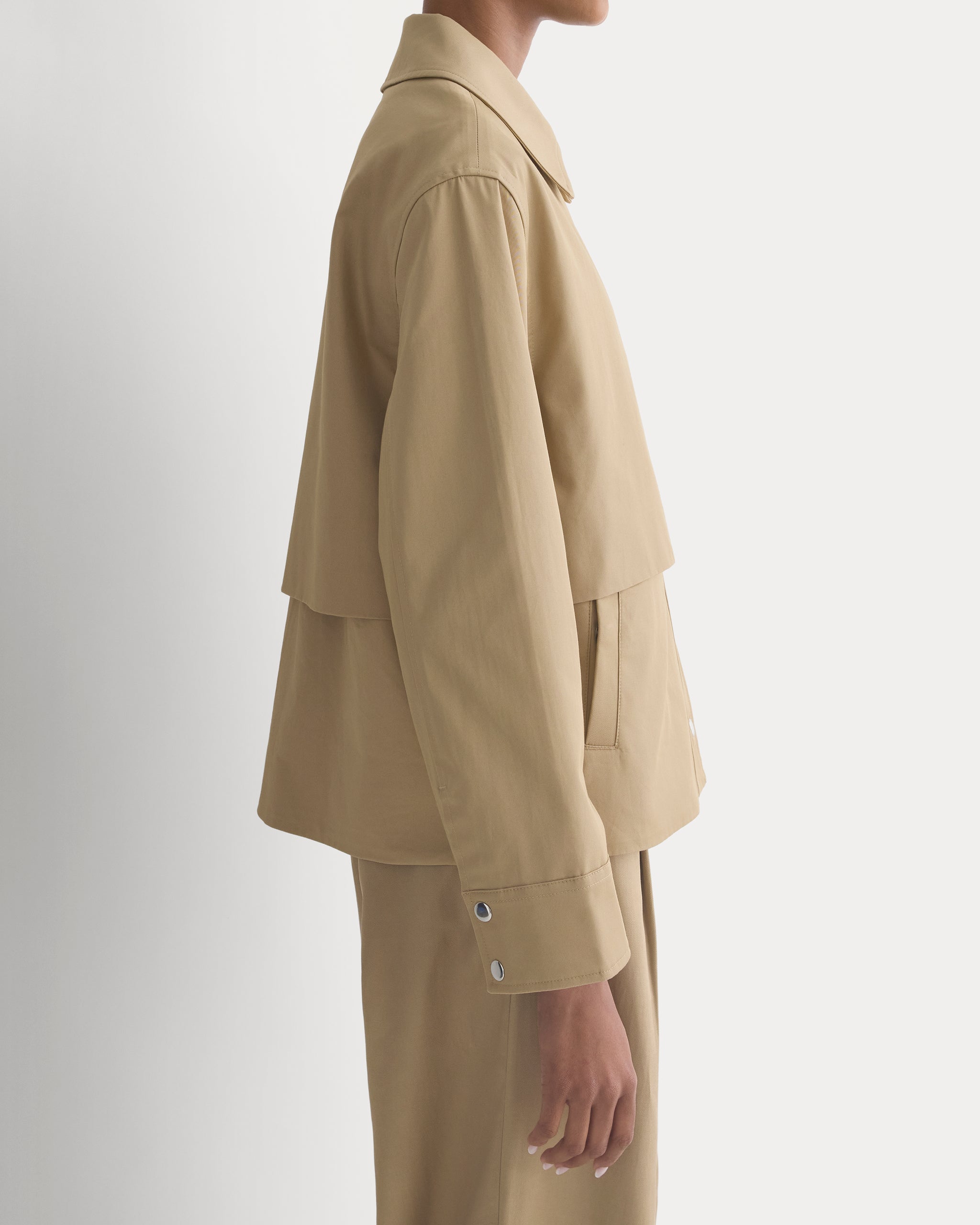 Organic Cotton Twill Field Jacket | Cornstalk