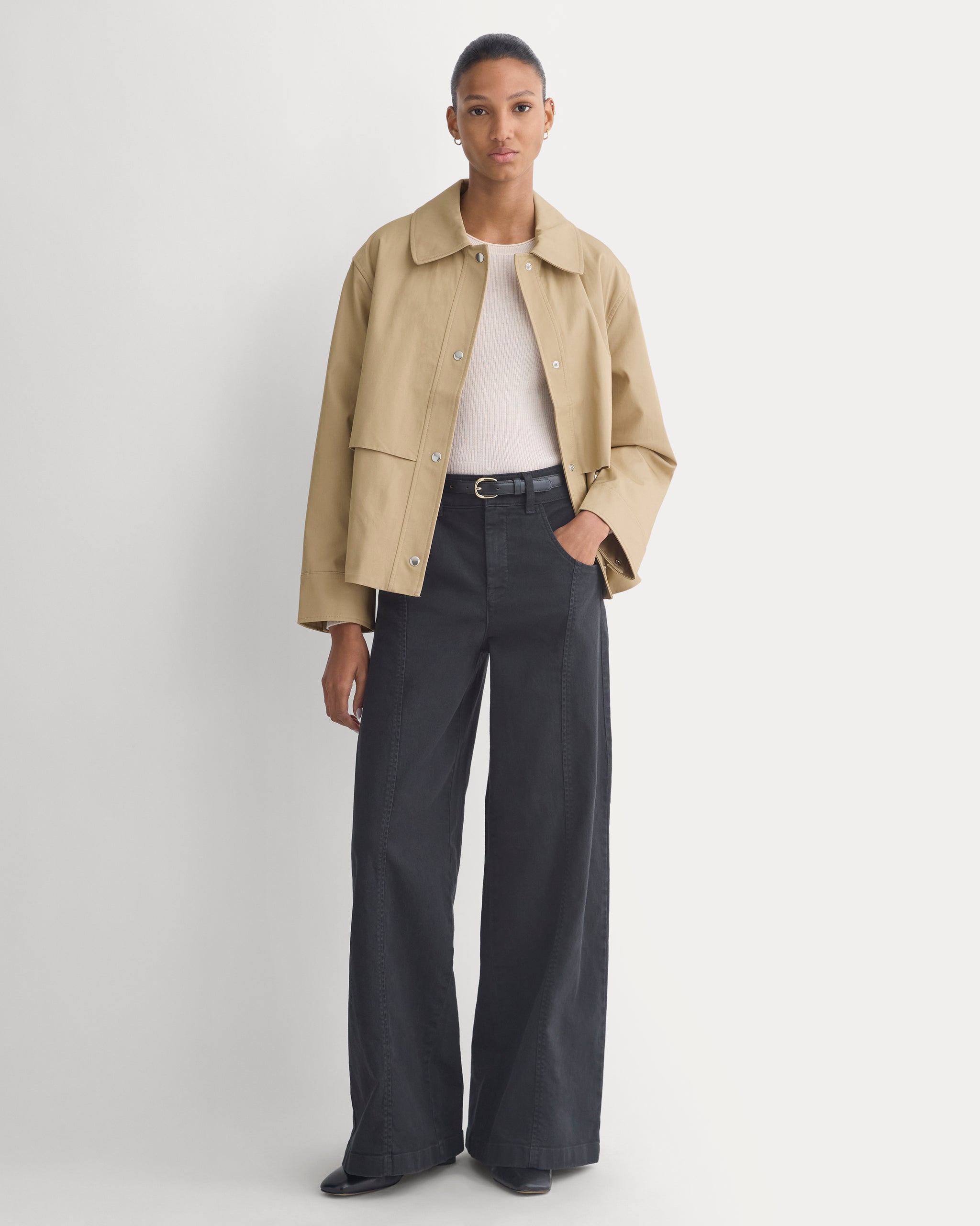 Organic Cotton Twill Field Jacket | Cornstalk