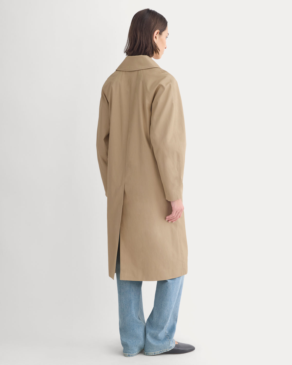 Oversized Mac Coat | Cornstalk