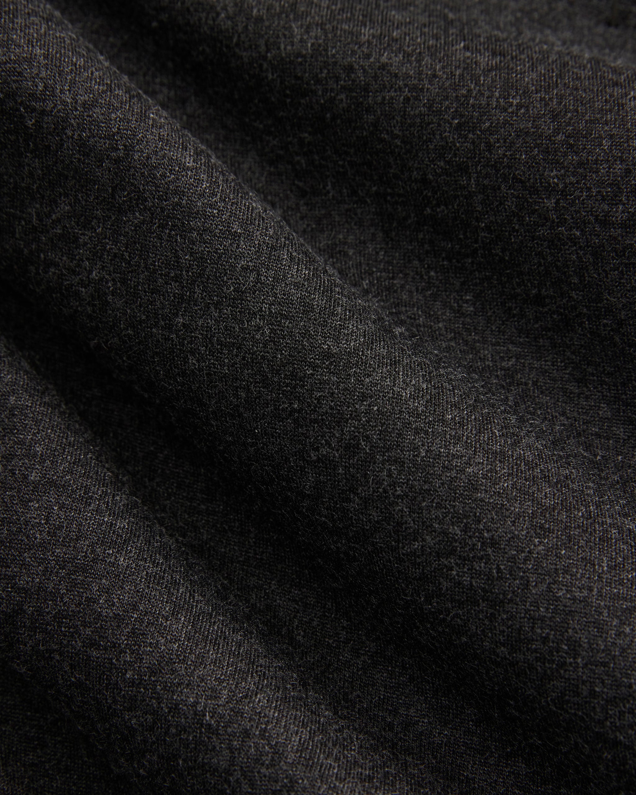 Collarless Ponte Blazer | Heathered Soot