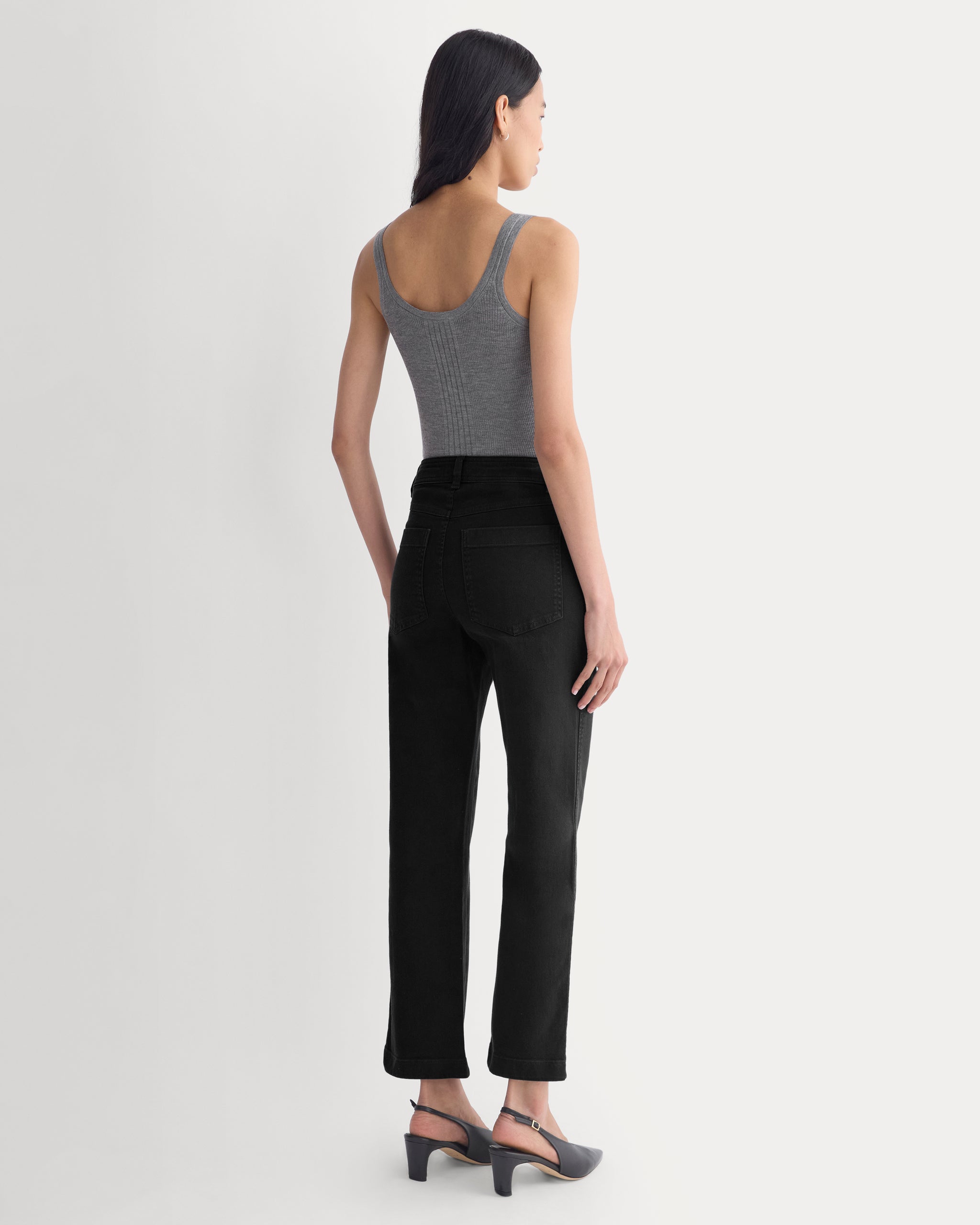 Utility Cigarette Pant | Black