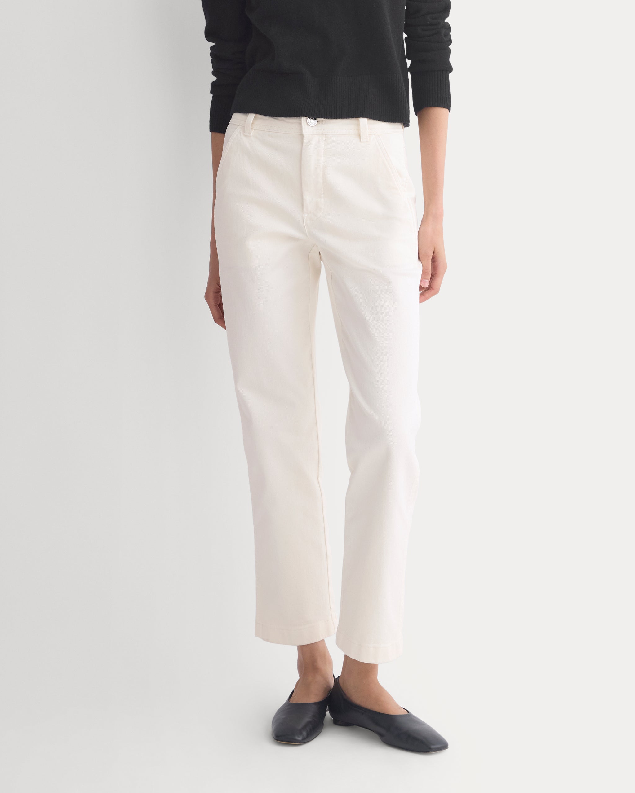 Utility Cigarette Pant | Bone