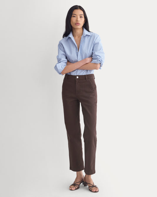Utility Cigarette Pant | Coffee Bean