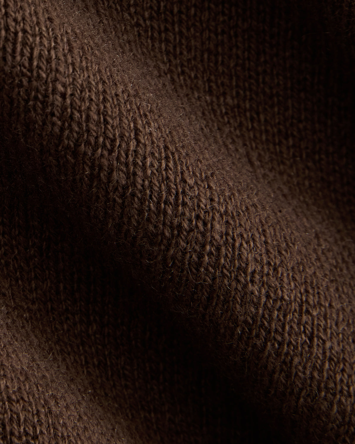 Cashmere High V Boyfriend Sweater | Cocoa