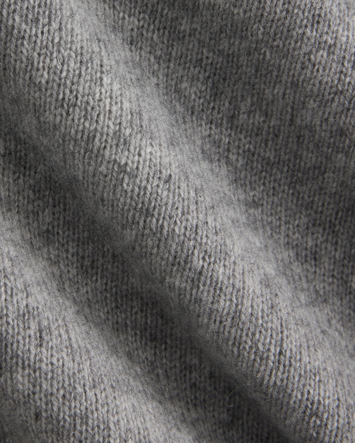 Cashmere High V Boyfriend Sweater | Grey