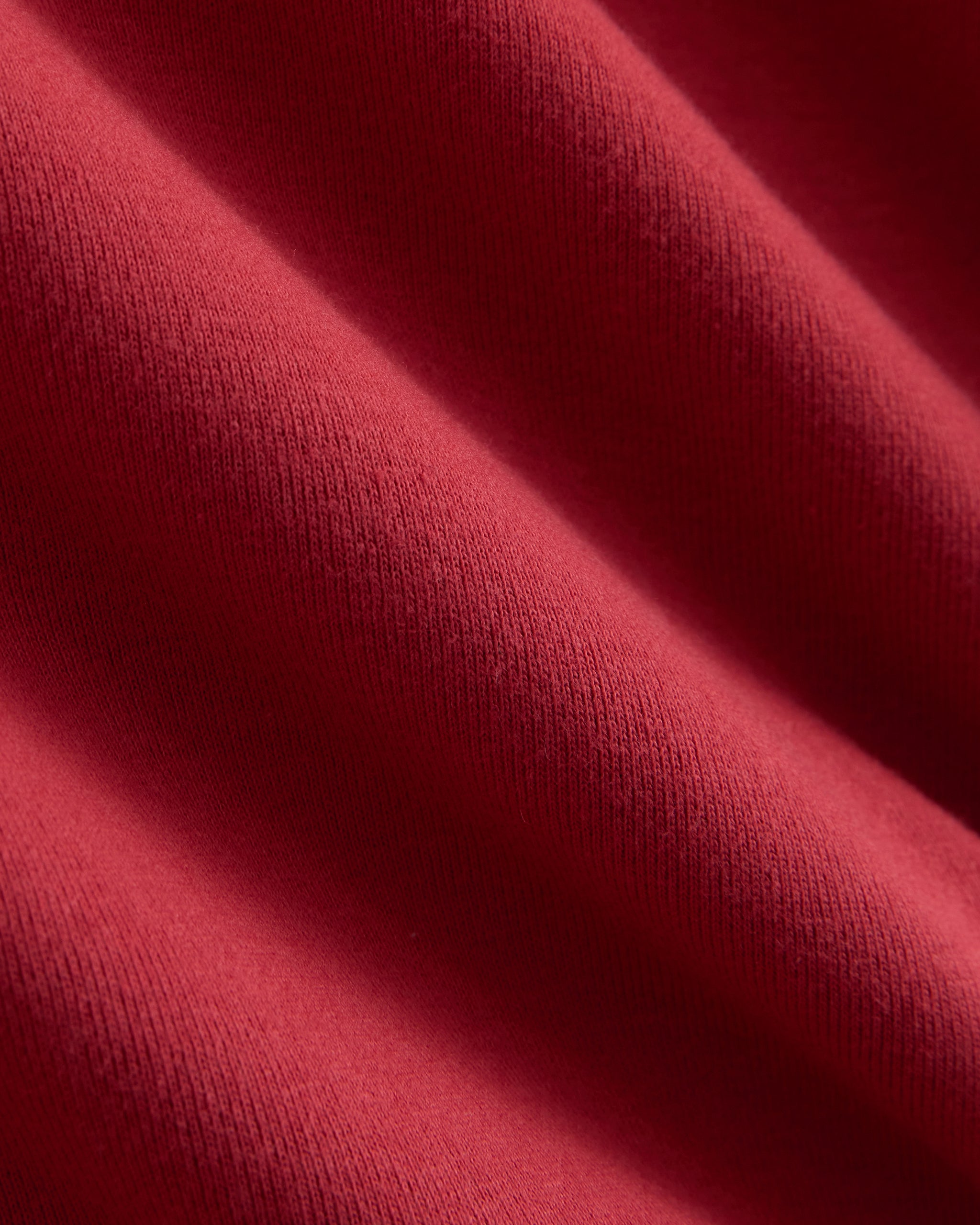 RetroSoft Cotton Crew | Vintage Red