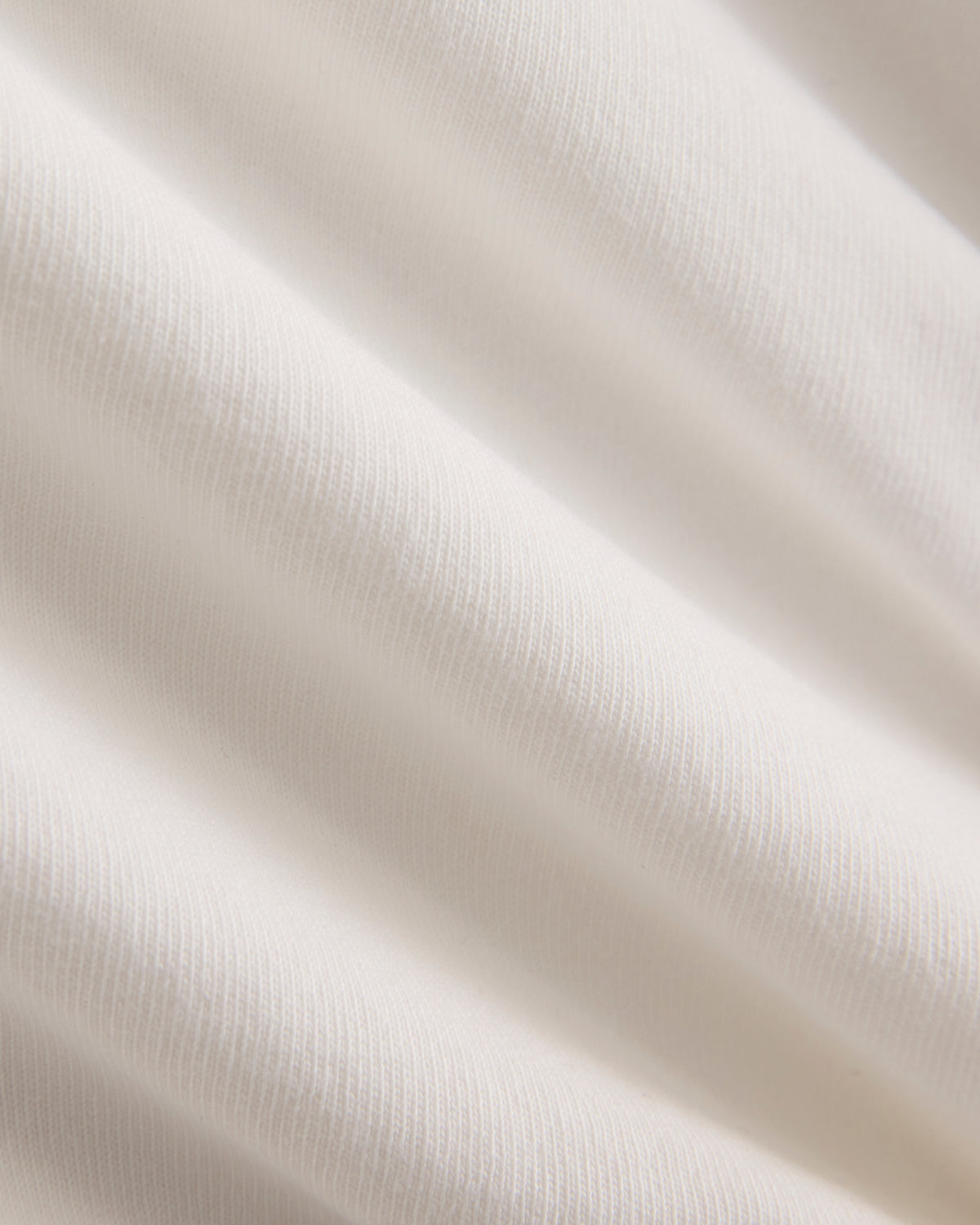 Premium Weight Cropped Paneled Tee | White