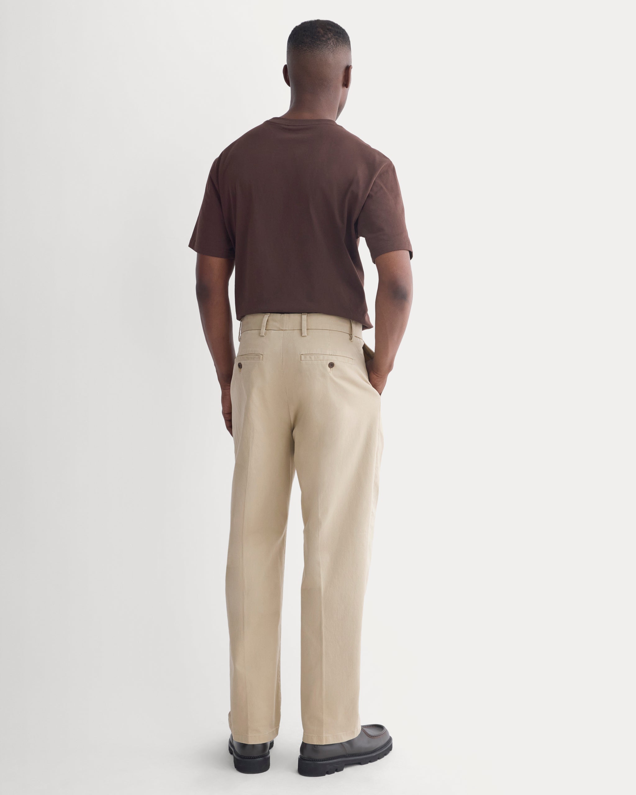 Pleated Everyday Chino | Trench Coat Khaki