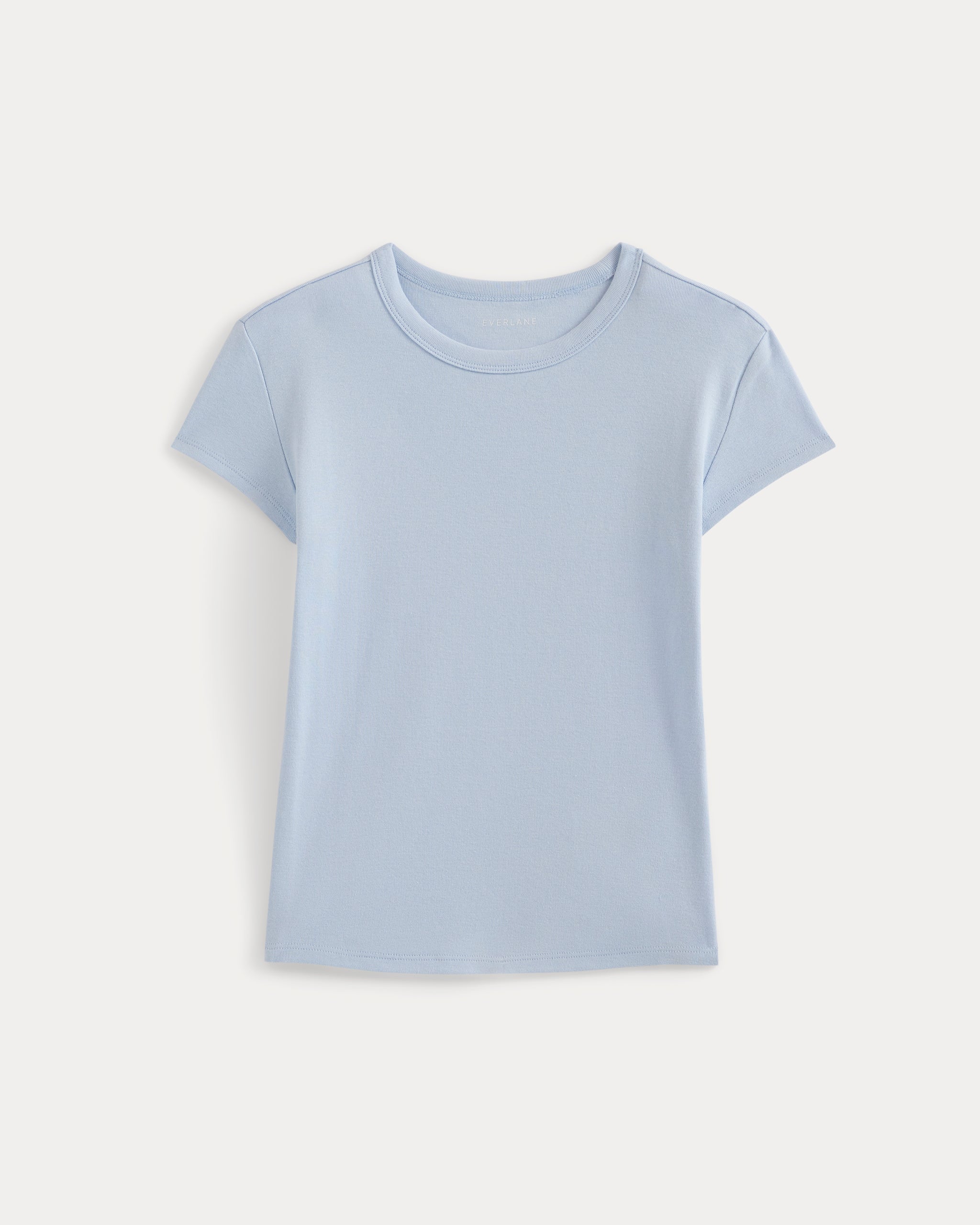 RetroSoft Cotton Crew | Cashmere Blue