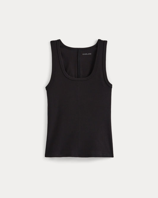 Effortless Rib Classic Tank | Black