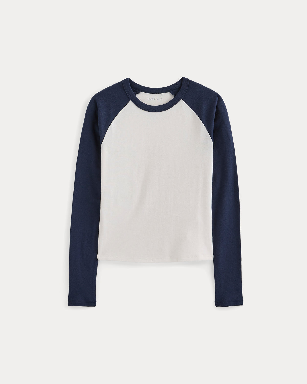 RetroSoft Cotton Ragland Crew | Bone