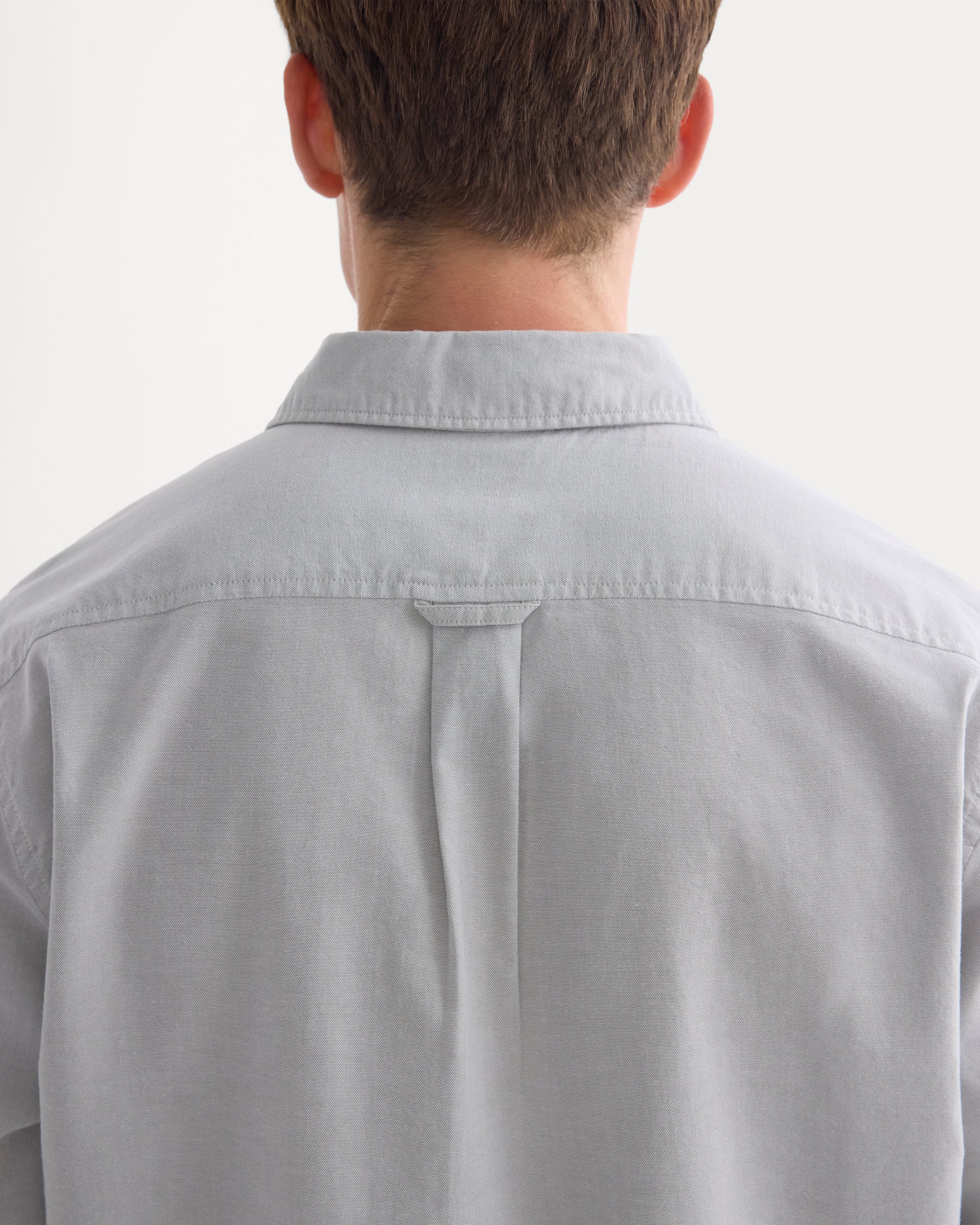 Standard-Fit Oxford Shirt | Grey