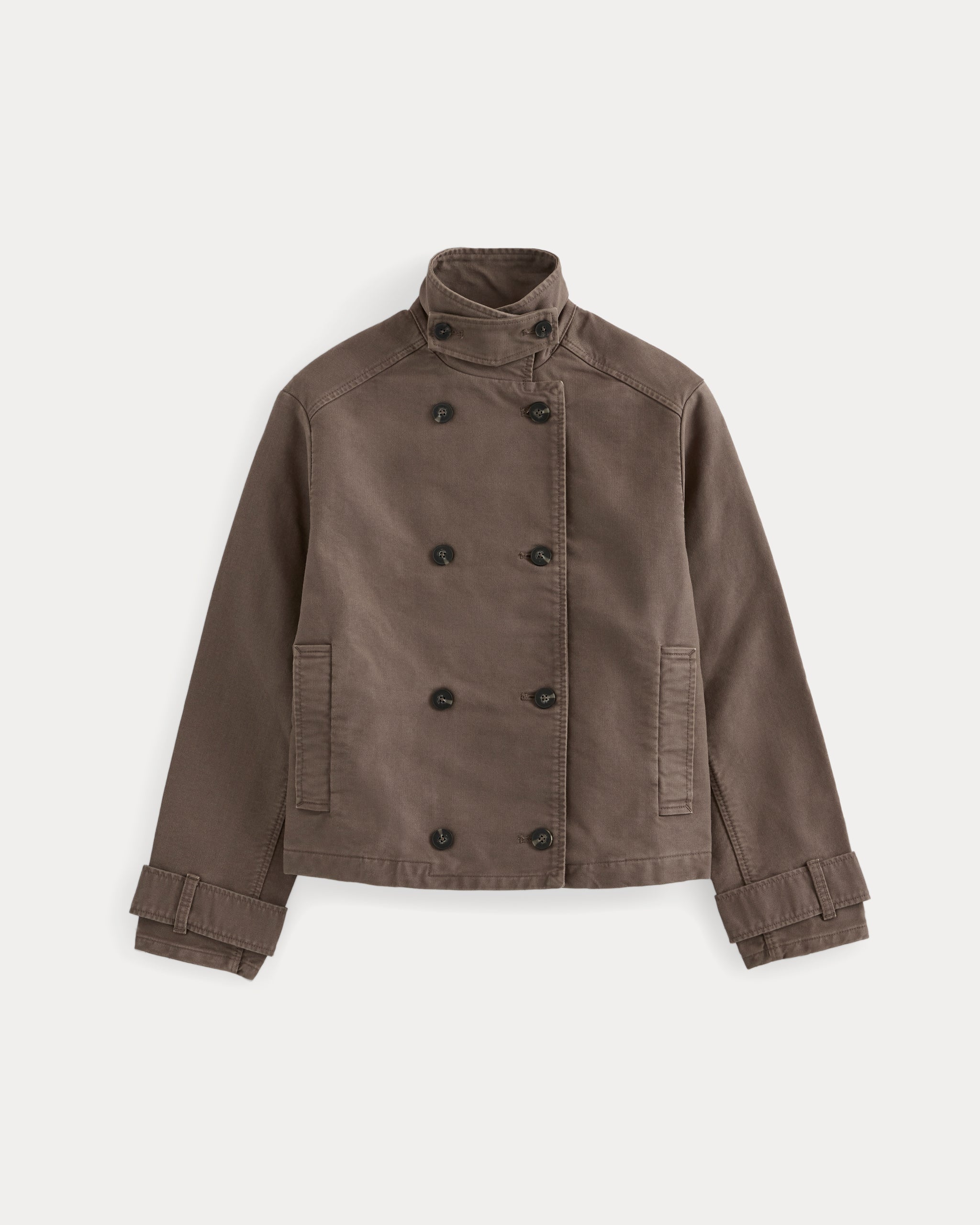 Moleskin Utility Jacket | Deep Taupe