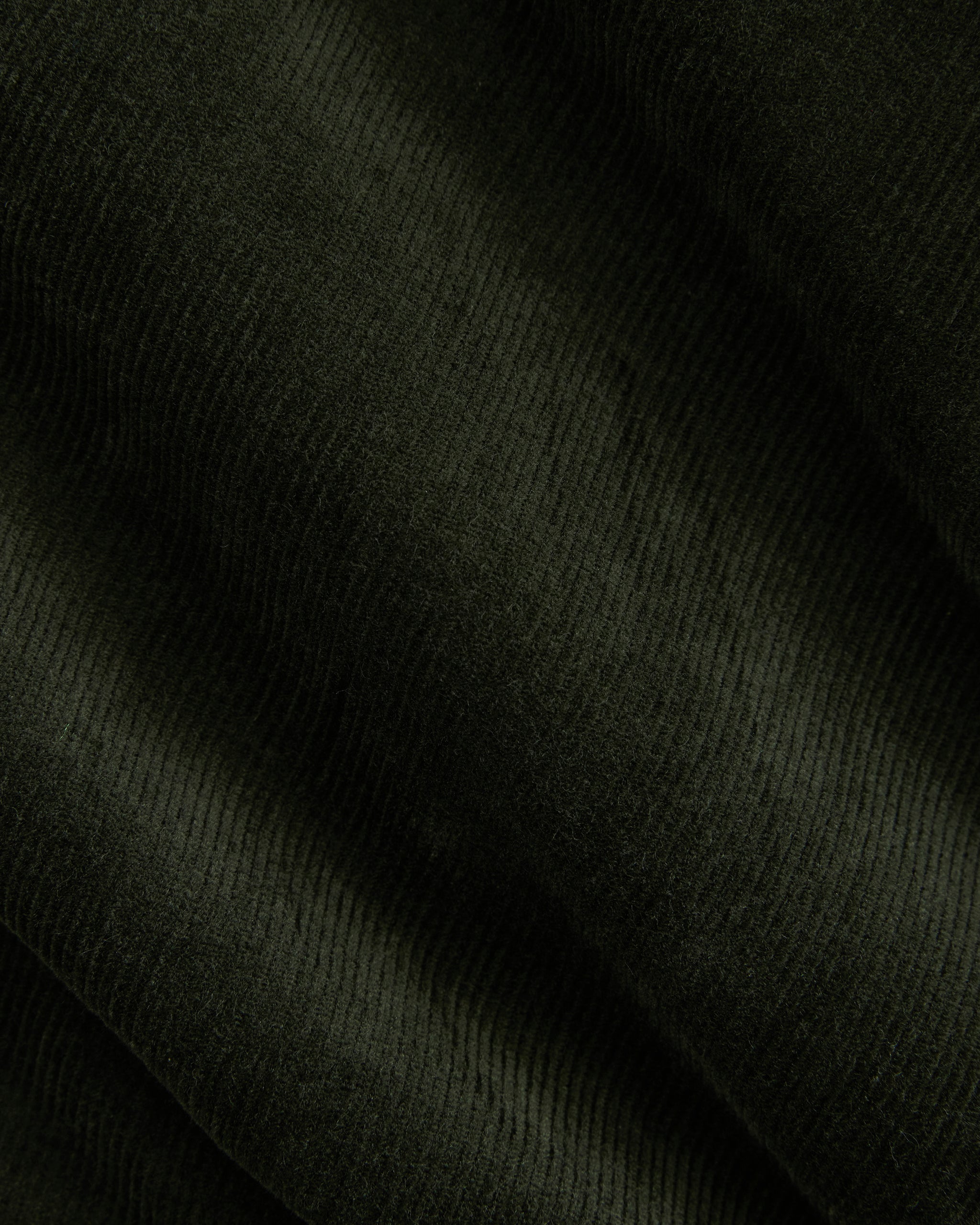 Stretch Corduroy Zip Jacket  | Dark Forest