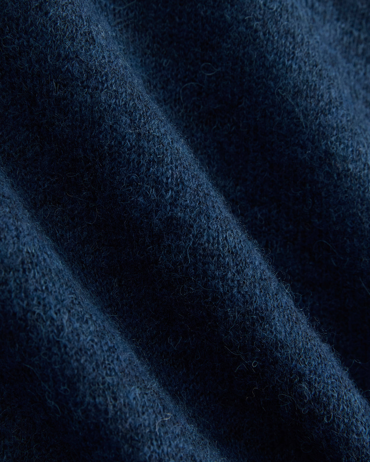 Air Alpaca Cropped Sweater Crew | Blue Wing Teal