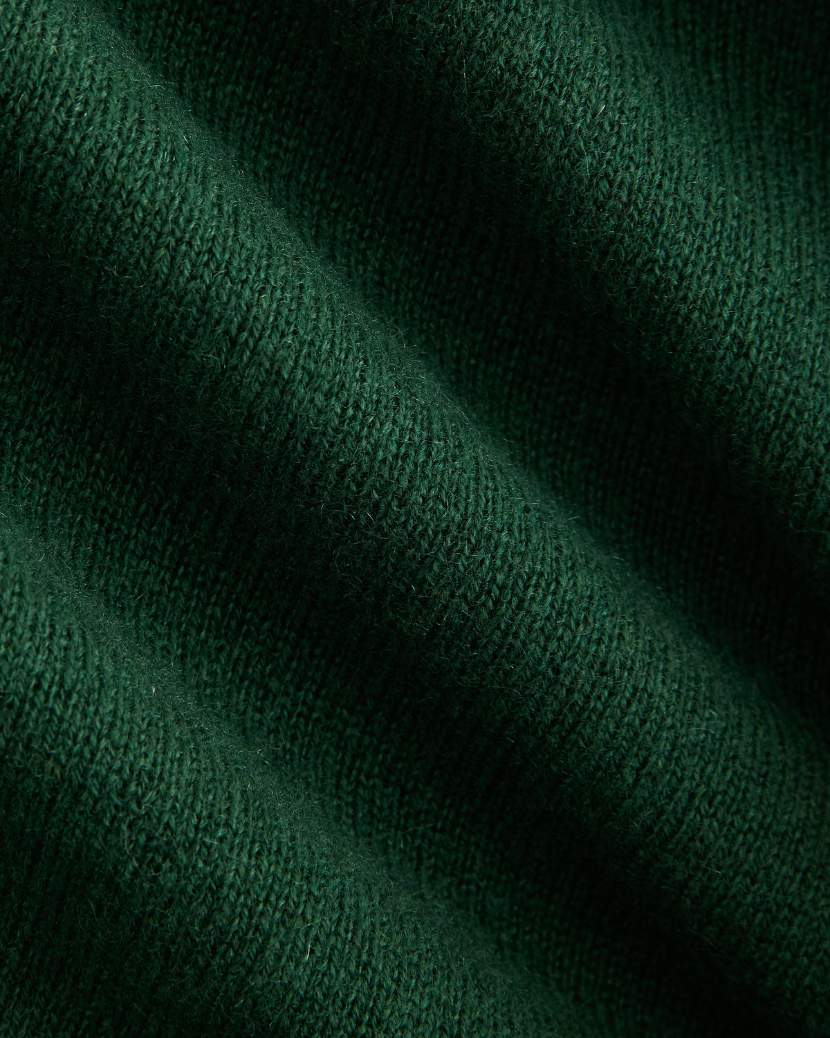 Cashmere Slim Crew Sweater | Eden Green