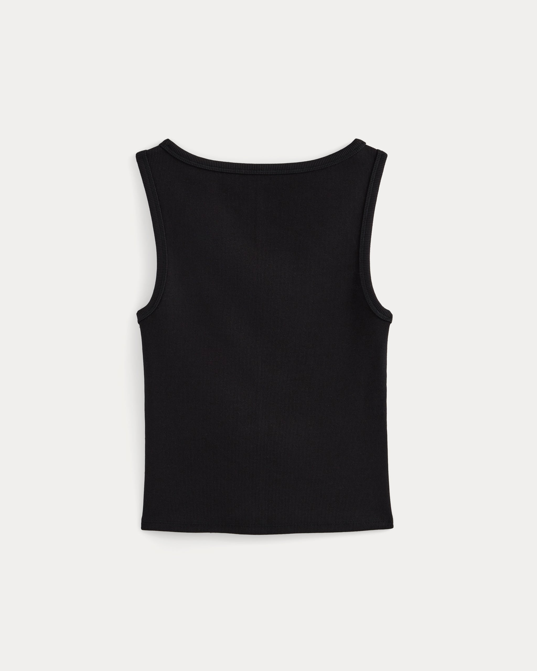 Effortless Rib Boatneck Tank | Black