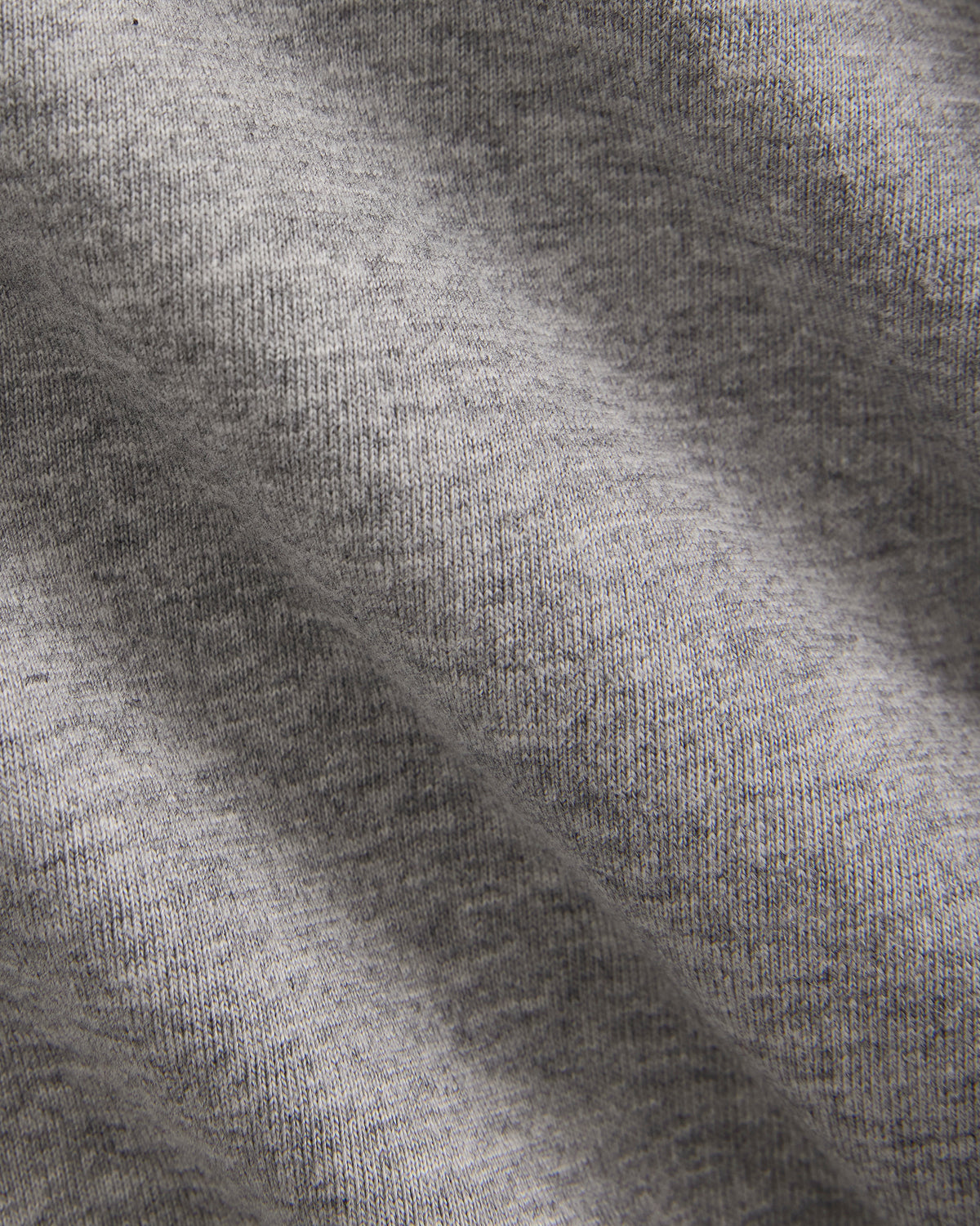 Forever Jersey Boxy Long-Sleeve Crew | Heathered Light Grey