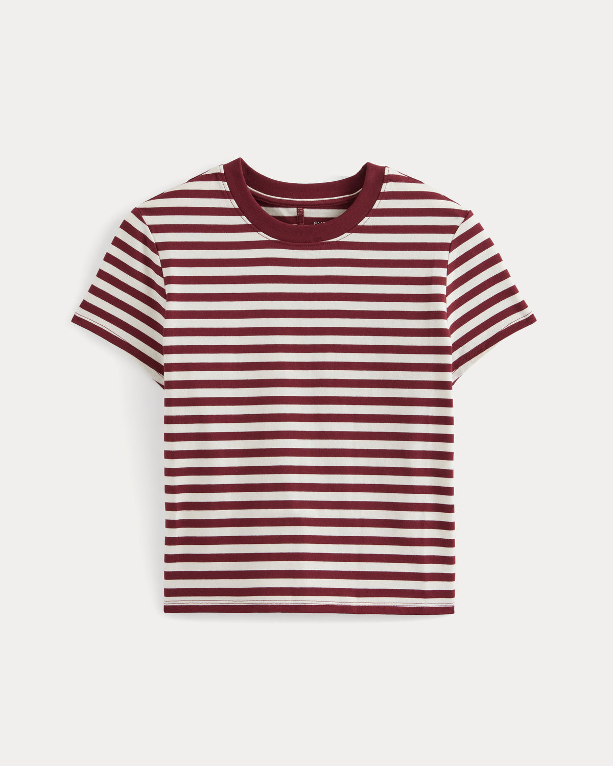 Forever Jersey Shrunken Crew | Cabernet / Birch