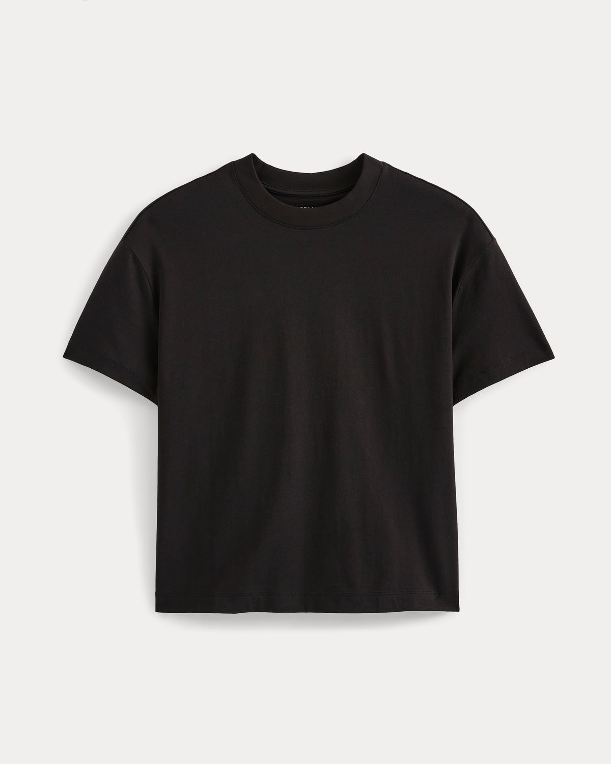 Forever Jersey Oversized Tee | Black