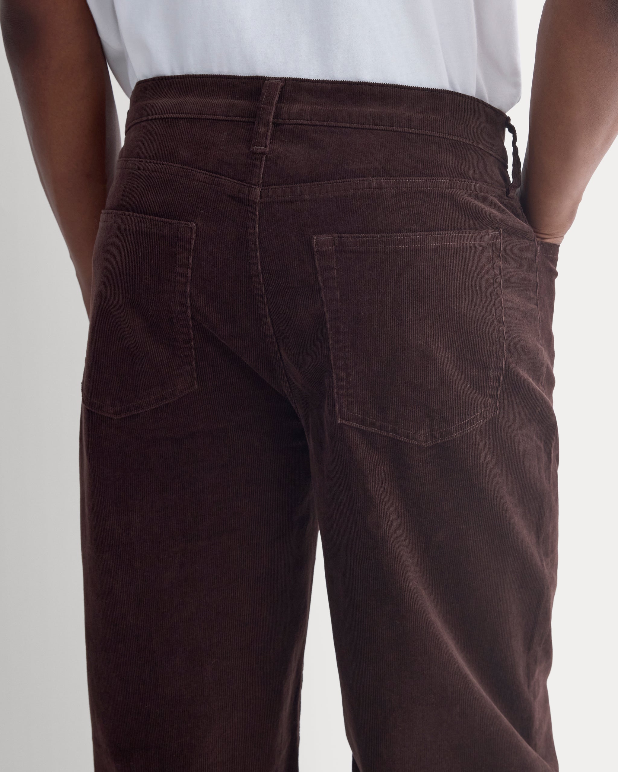 Stretch Corduroy 5-Pocket Pant | Coffee Bean