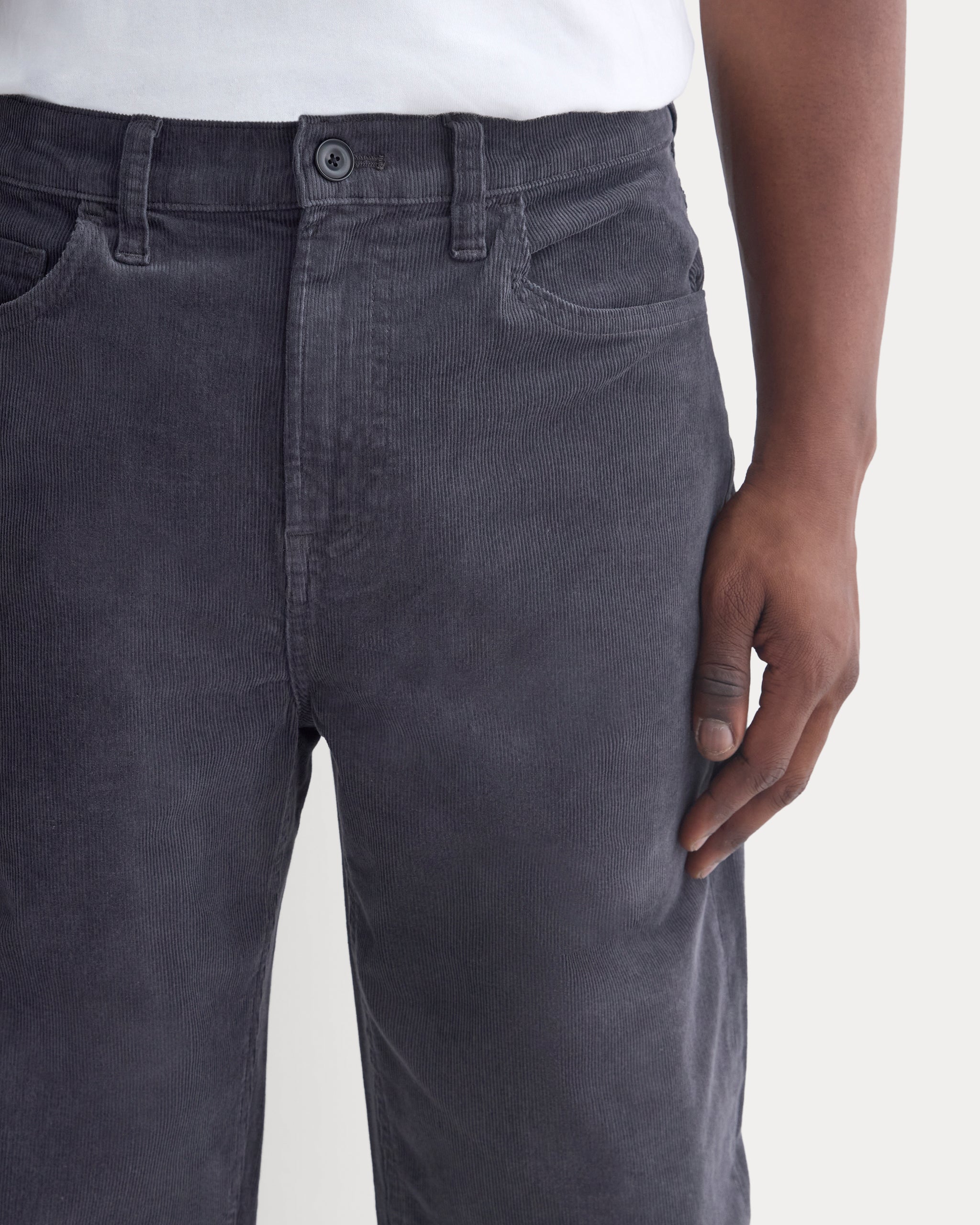 M FCO Corduroy 5 Pocket Pant | Iron