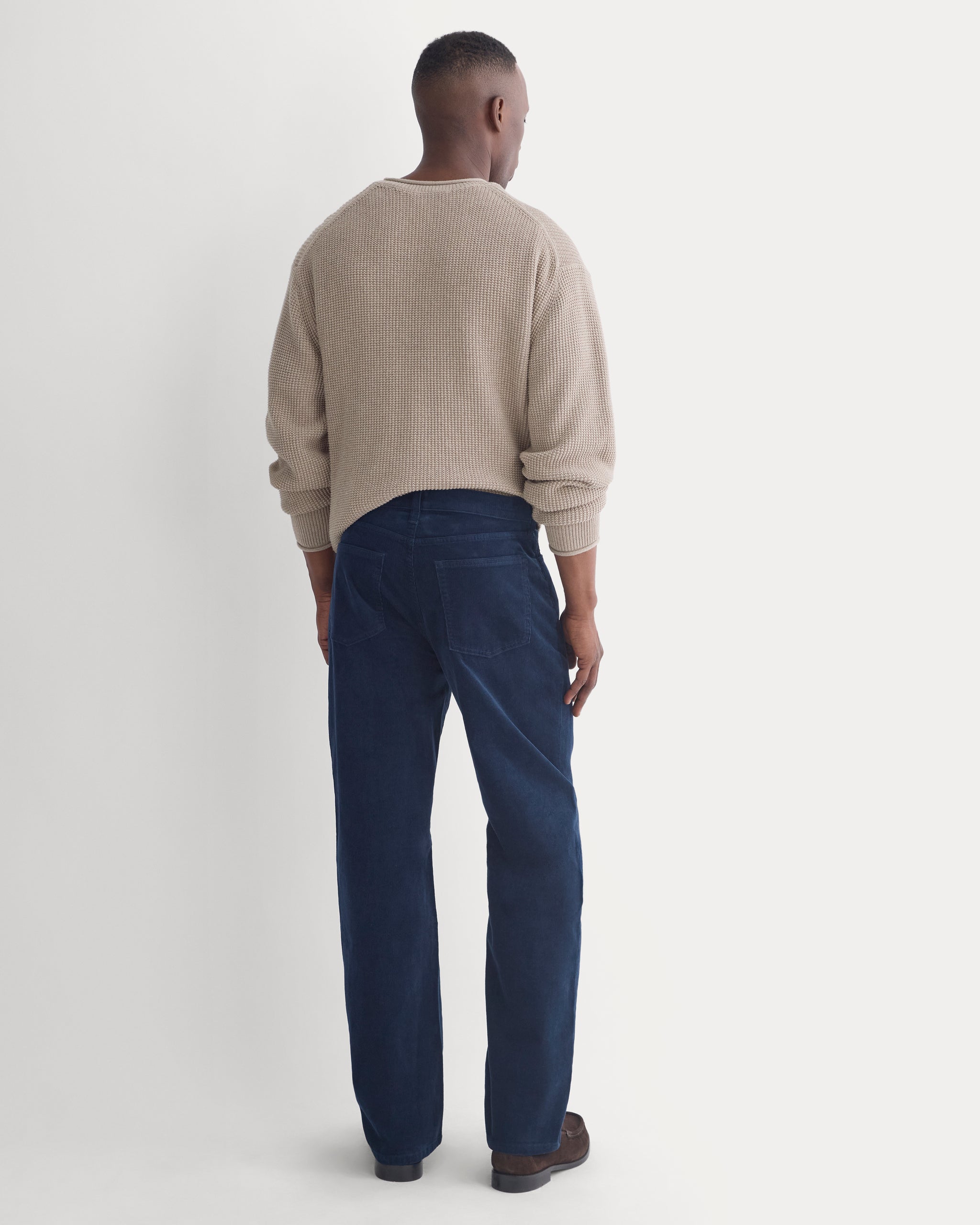 Stretch Corduroy 5-Pocket Pant |  Navy