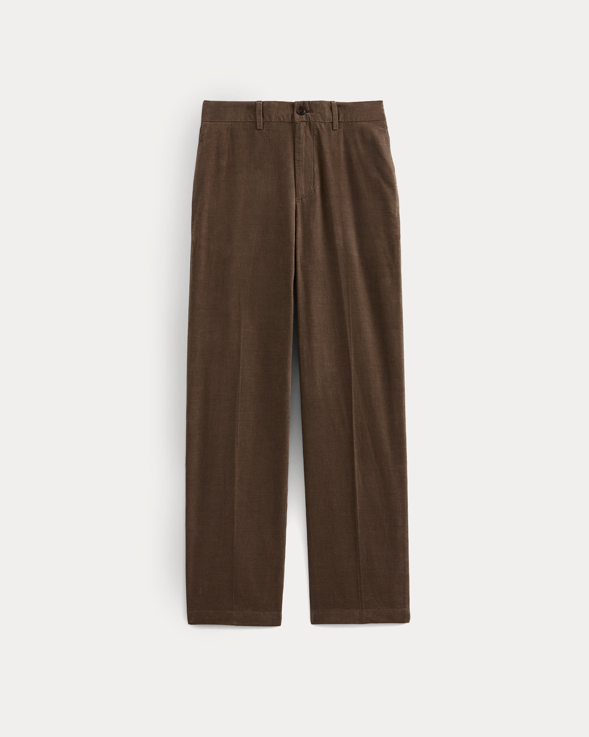 Relaxed Pinwale Corduroy Trouser | Deep Taupe
