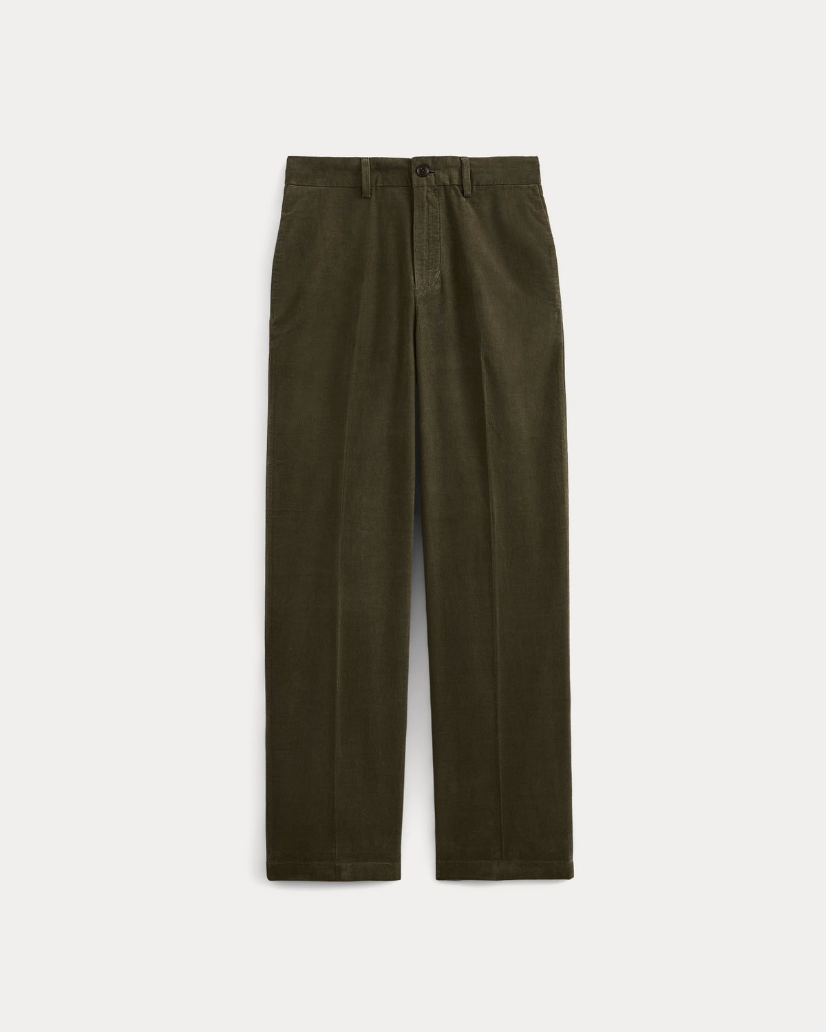 Relaxed Pinwale Corduroy Trouser | Olive Night