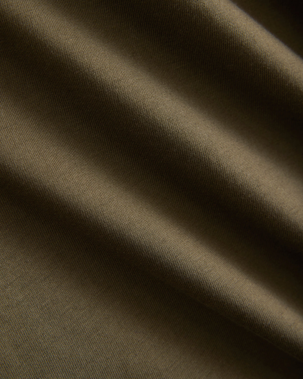 Archive Standard-Fit Cotton Crew | Olive Night