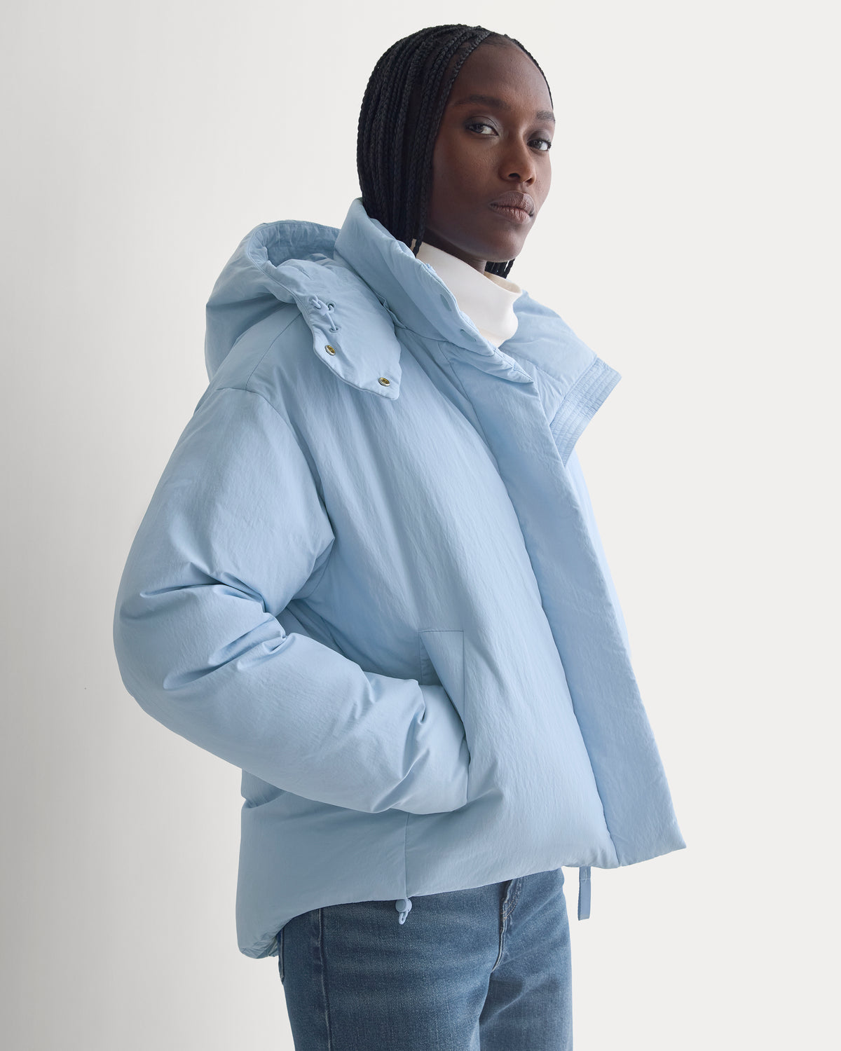 EverPuff™ Cloud Short Puffer | Cashmere Blue