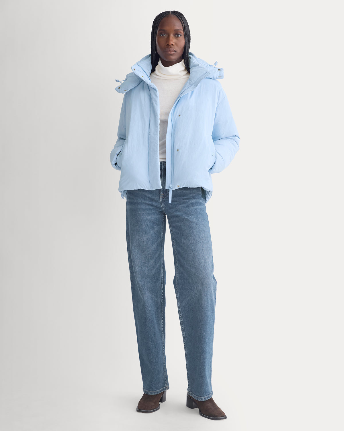 EverPuff™ Cloud Short Puffer | Cashmere Blue