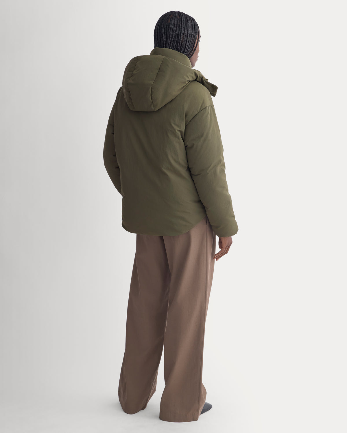EverPuff™ Cloud Short Puffer | Olive Night