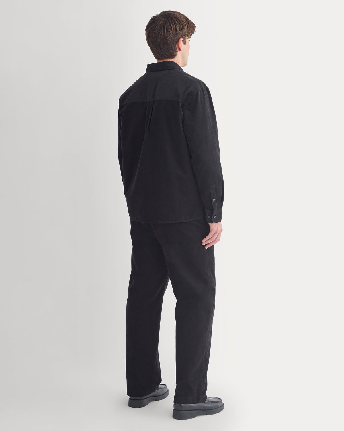 Pinwale Corduroy Shirt  |  Black