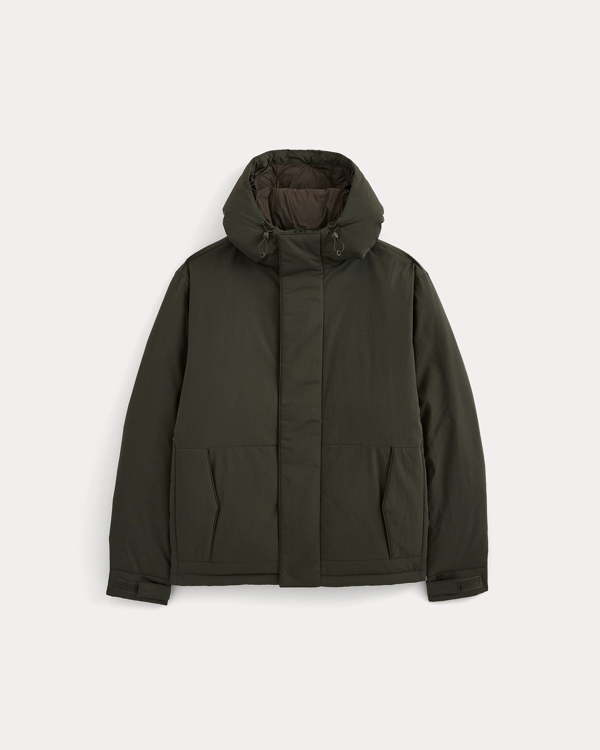 Re:Cycled Nylon Parka | Dark Green