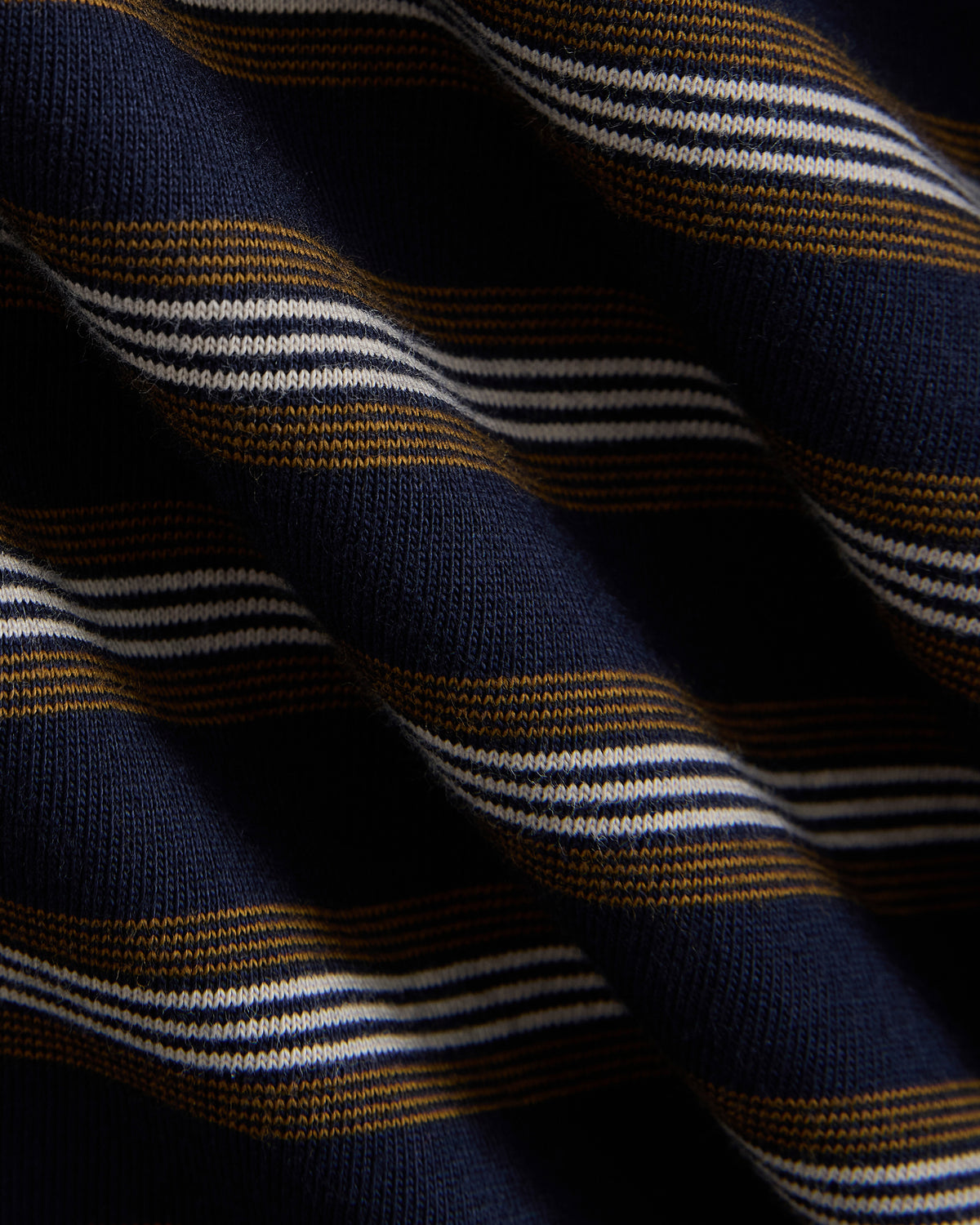 Archive Standard-Fit Cotton Crew | Navy / Burgundy