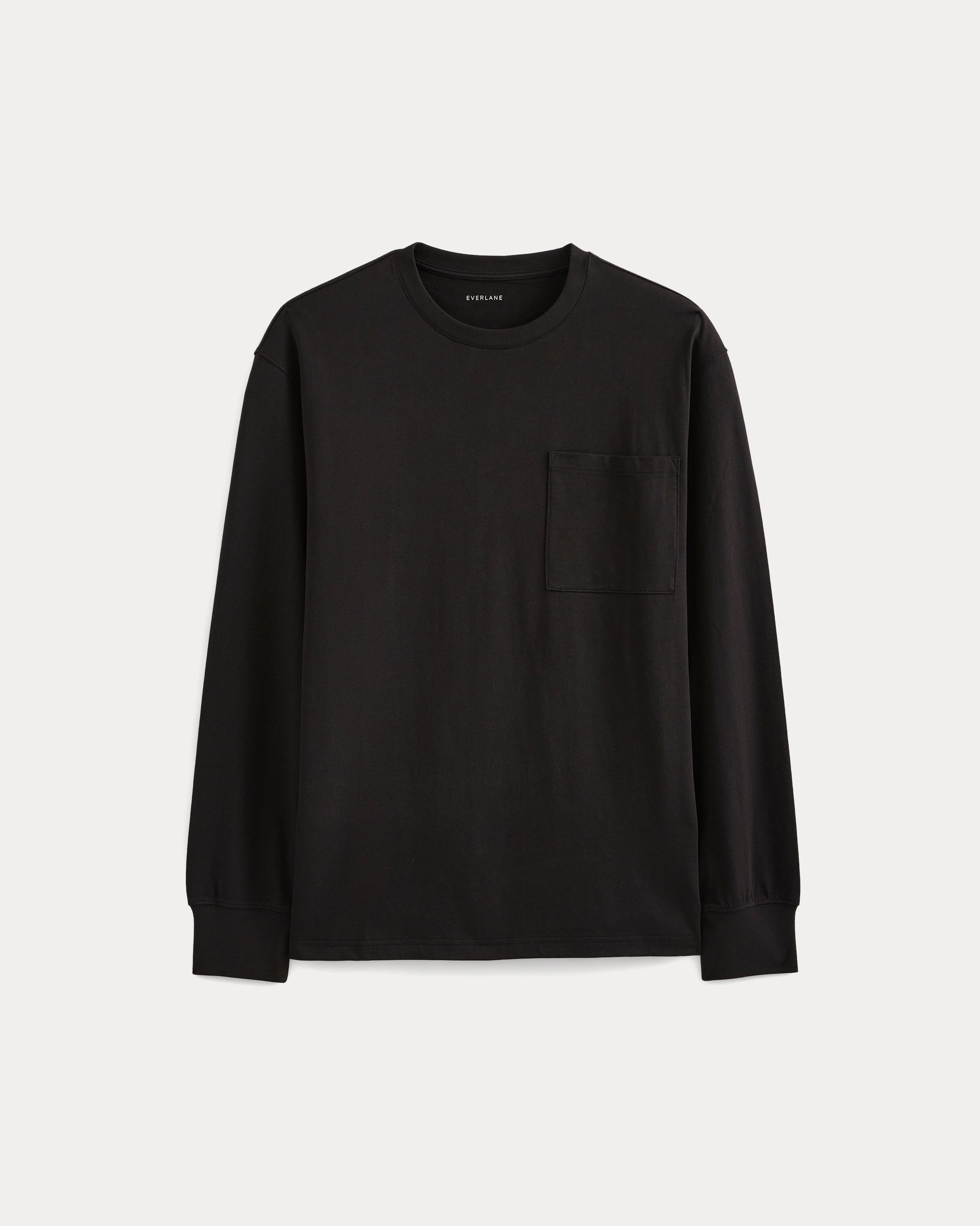 Forever Jersey Premium Long Sleeve Tee |  Black