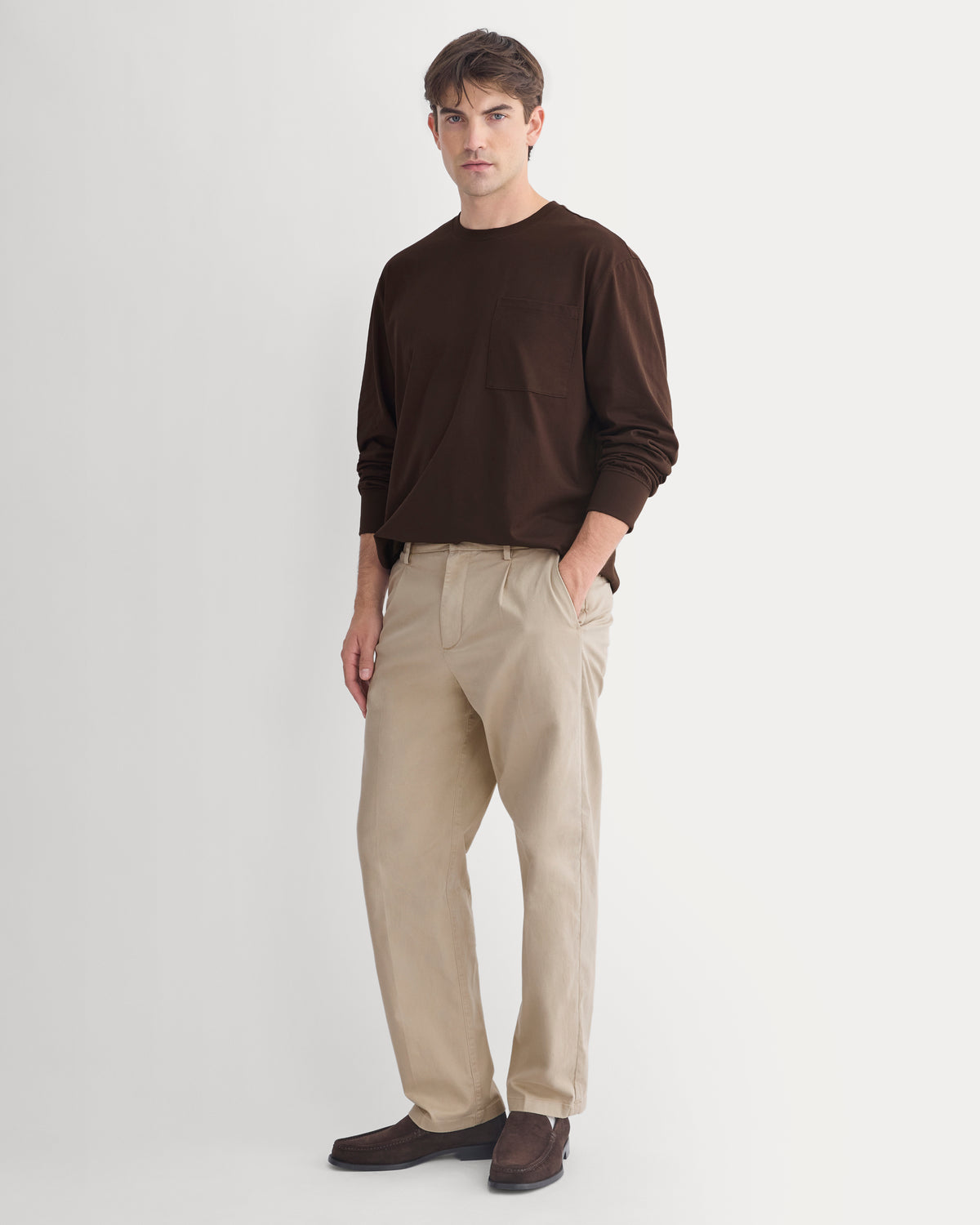 Archive Long-Sleeve Crew | Coffee Bean