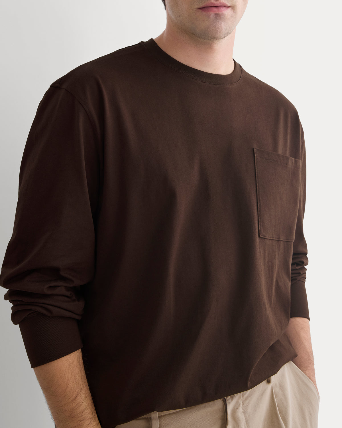 Archive Long-Sleeve Crew | Coffee Bean