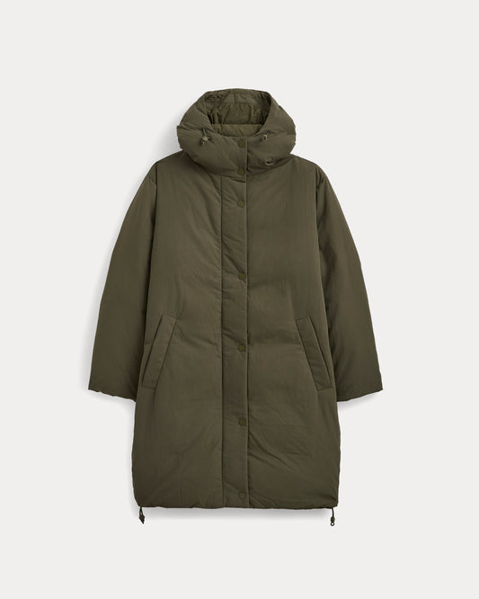 EverPuff™ Cloud Long Puffer | Olive Night