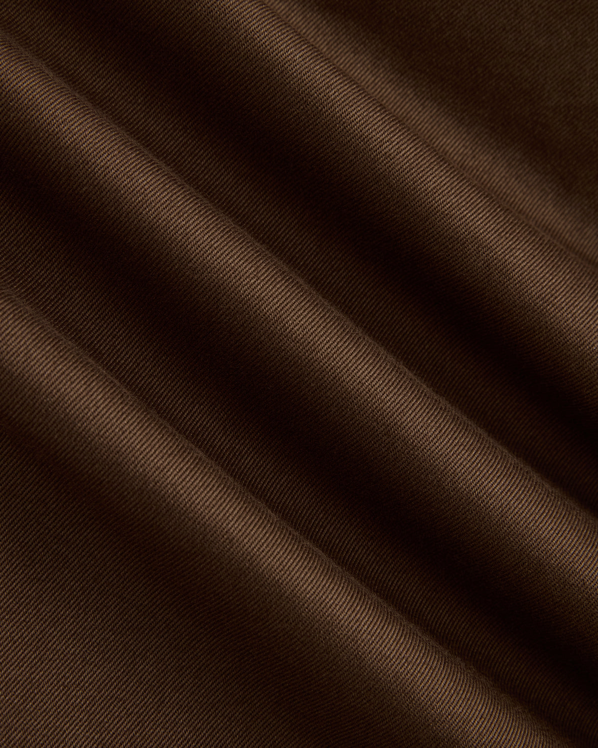 Organic Twill Straight Chino | Cocoa