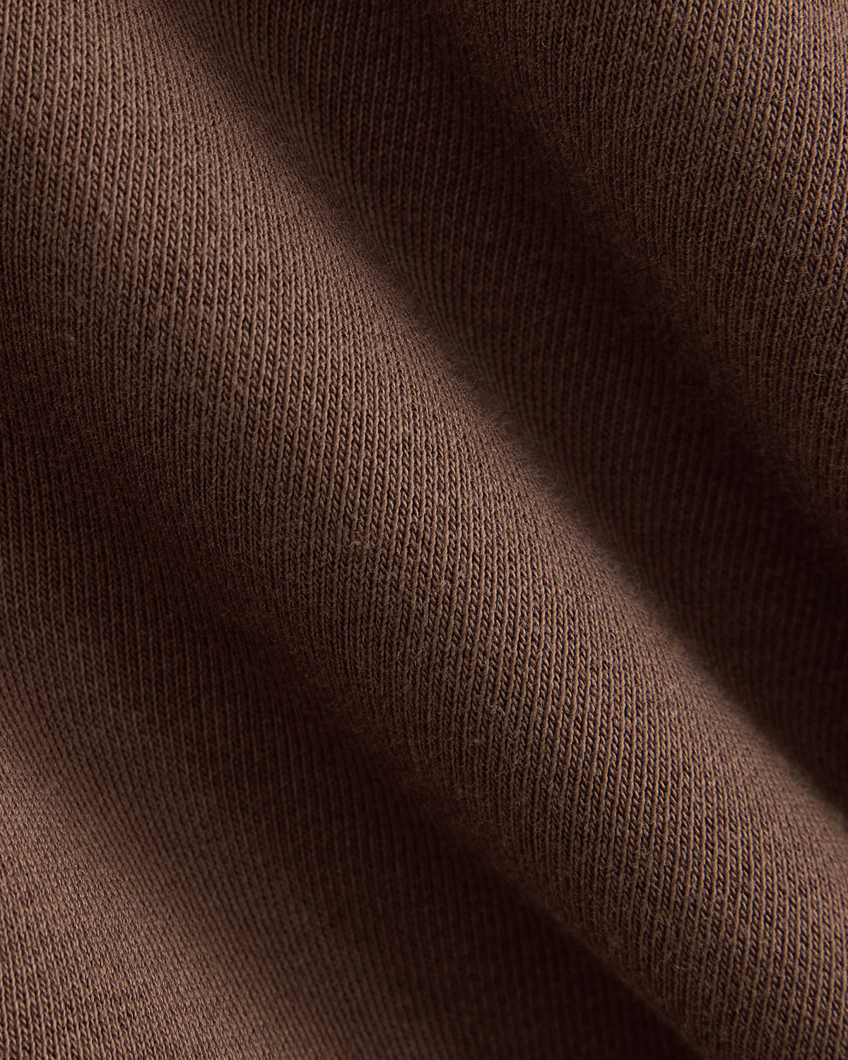 Luxe Fleece Rugby Polo | Cocoa