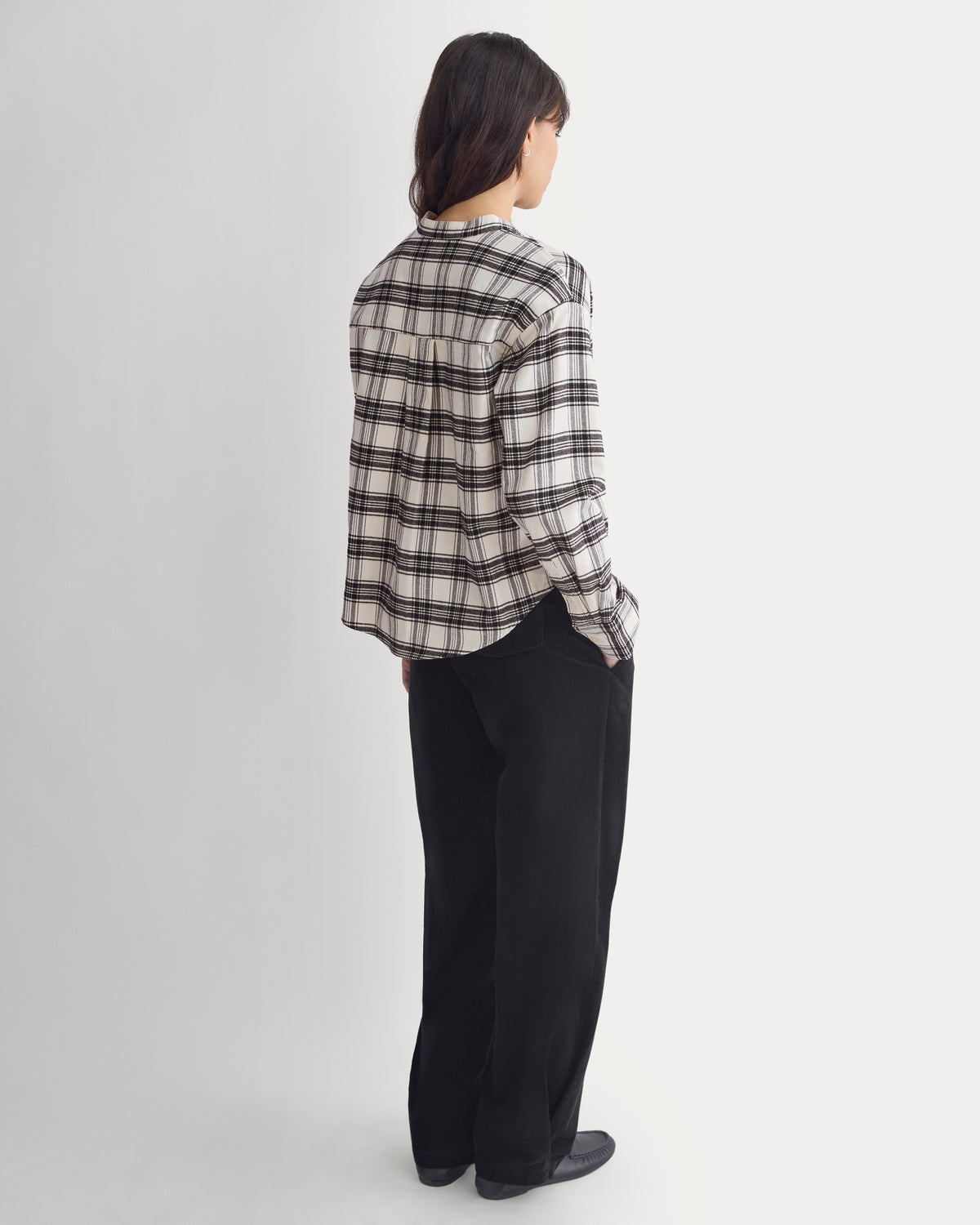 Flannel Shirt | Birch/Black