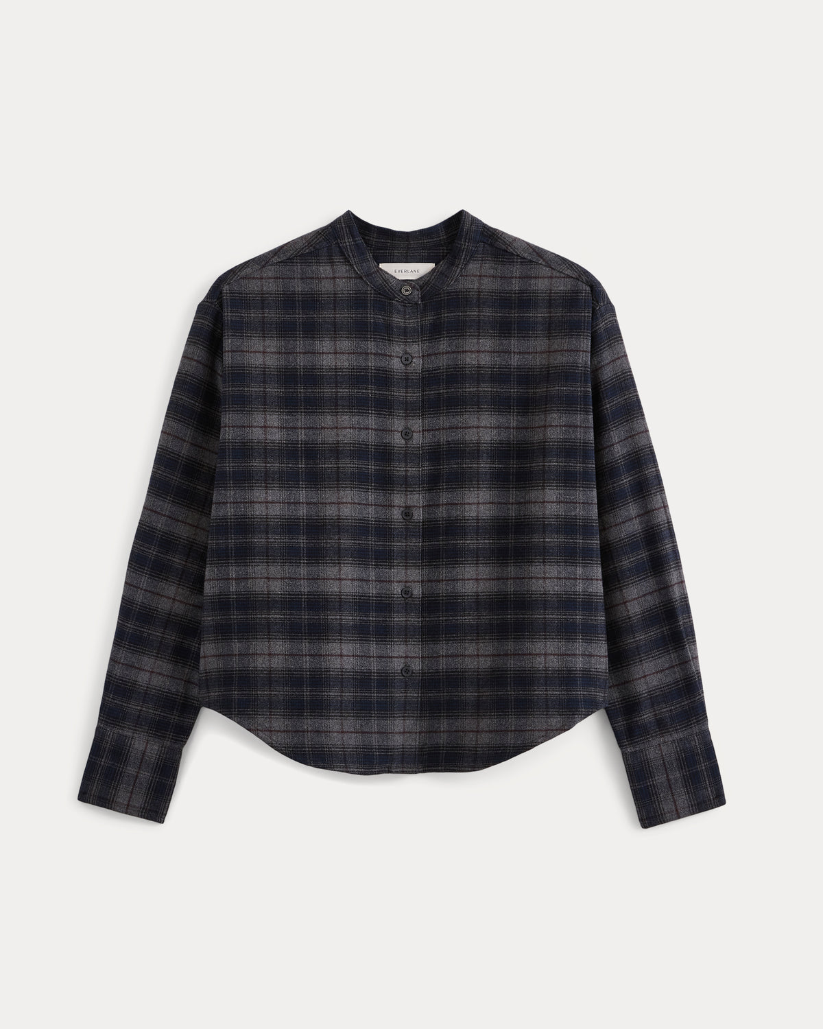 Flannel Shirt | Black / Navy