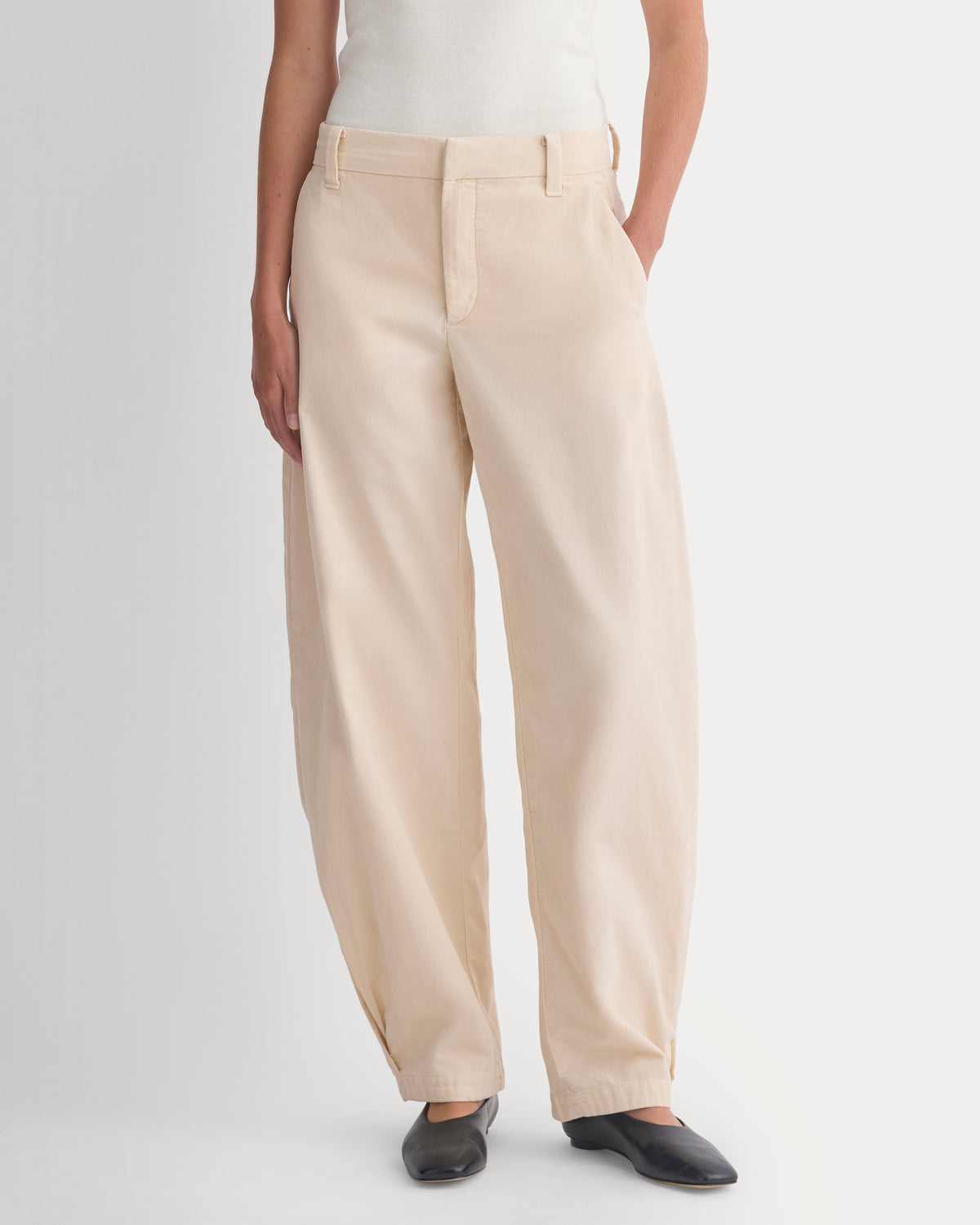 Balloon Pant in Pinwale Corduroy | Birch
